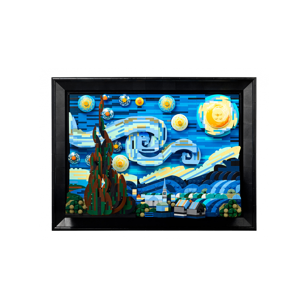 Конструктор LEGO Ideas Ван Гог Звёздная ночь 21333 2316 дет. - фото 3