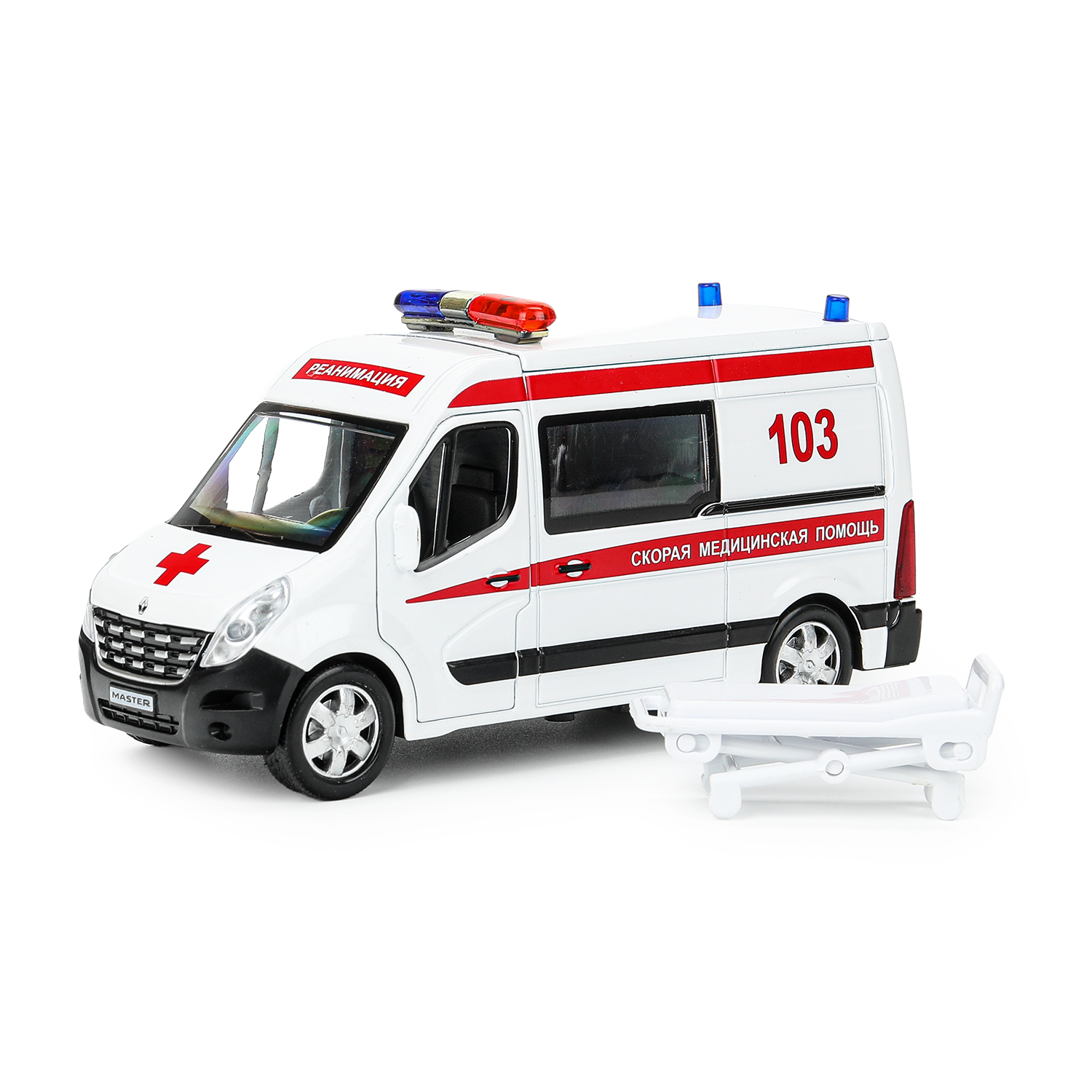 Автомобиль Технопарк Renault Master Скорая 394402 - фото 2