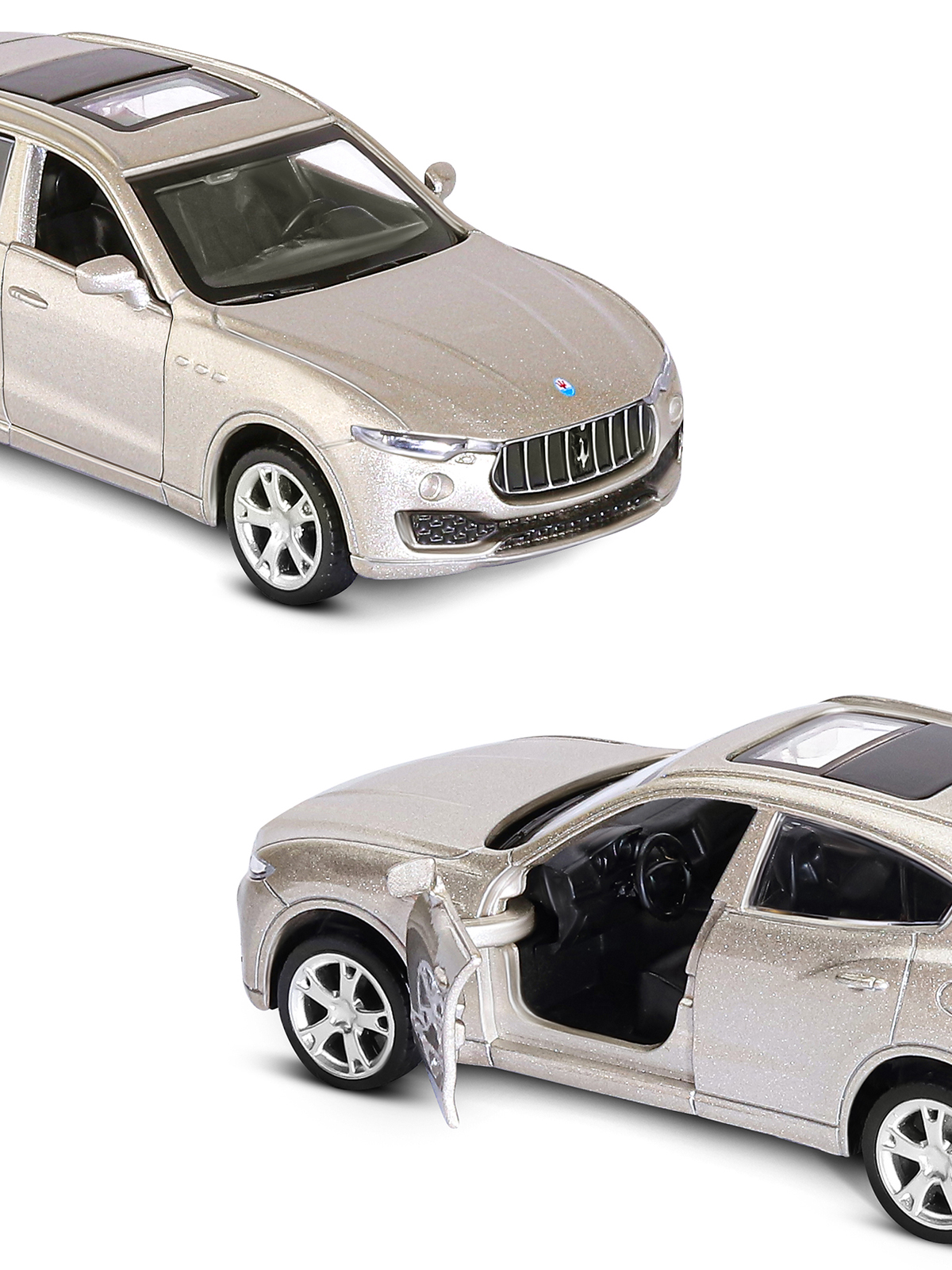 Автомобиль АВТОпанорама Maserati Levante 1:43 JB1251173 - фото 8