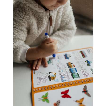 Развивающие книжки ДЕТИ ЛЕПЯТ Пиши стирай