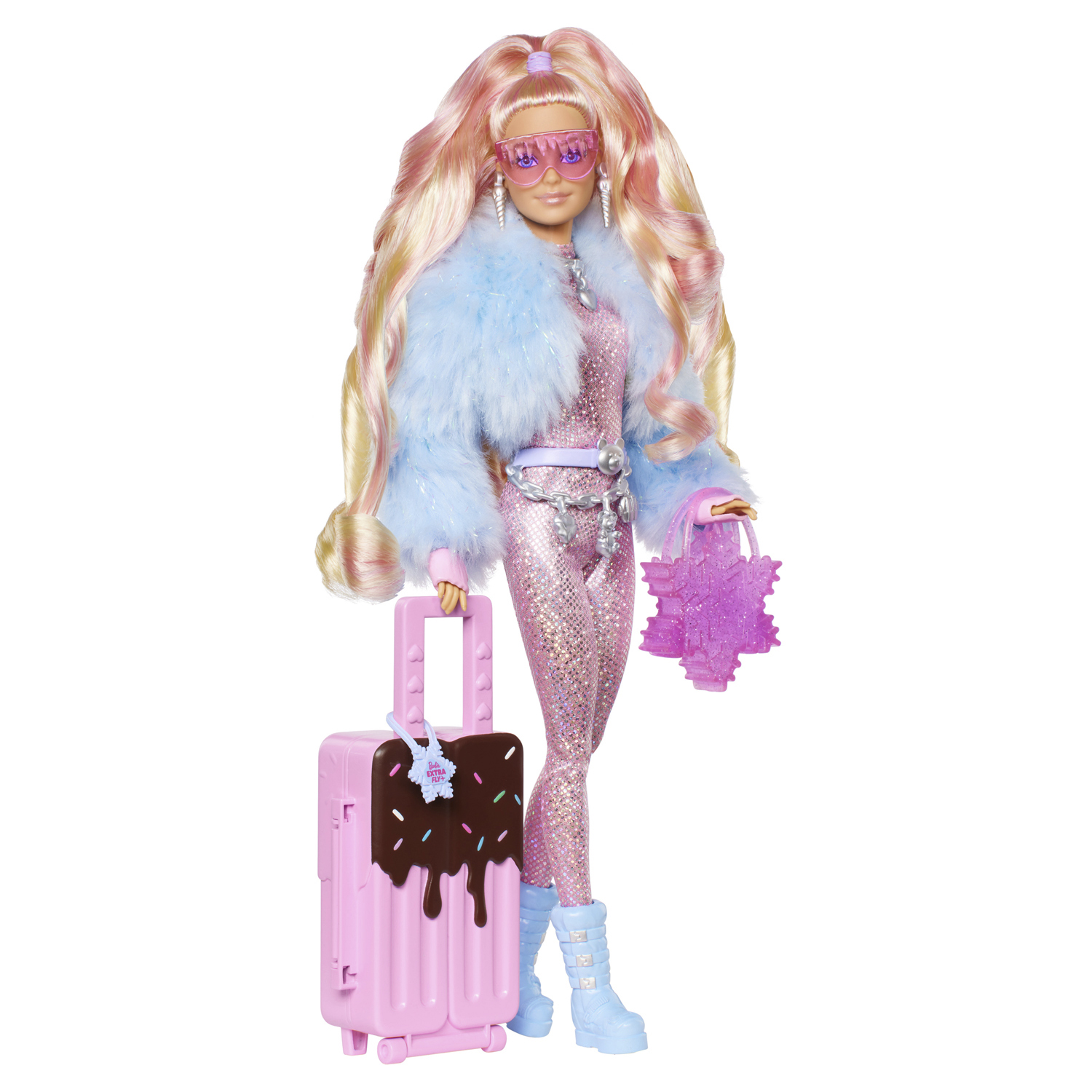 Кукла модельная Barbie Extra Fly Зима HPB16 - фото 1