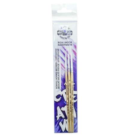 Кисть Koh-I-Noor 3 шт. (синтетика)