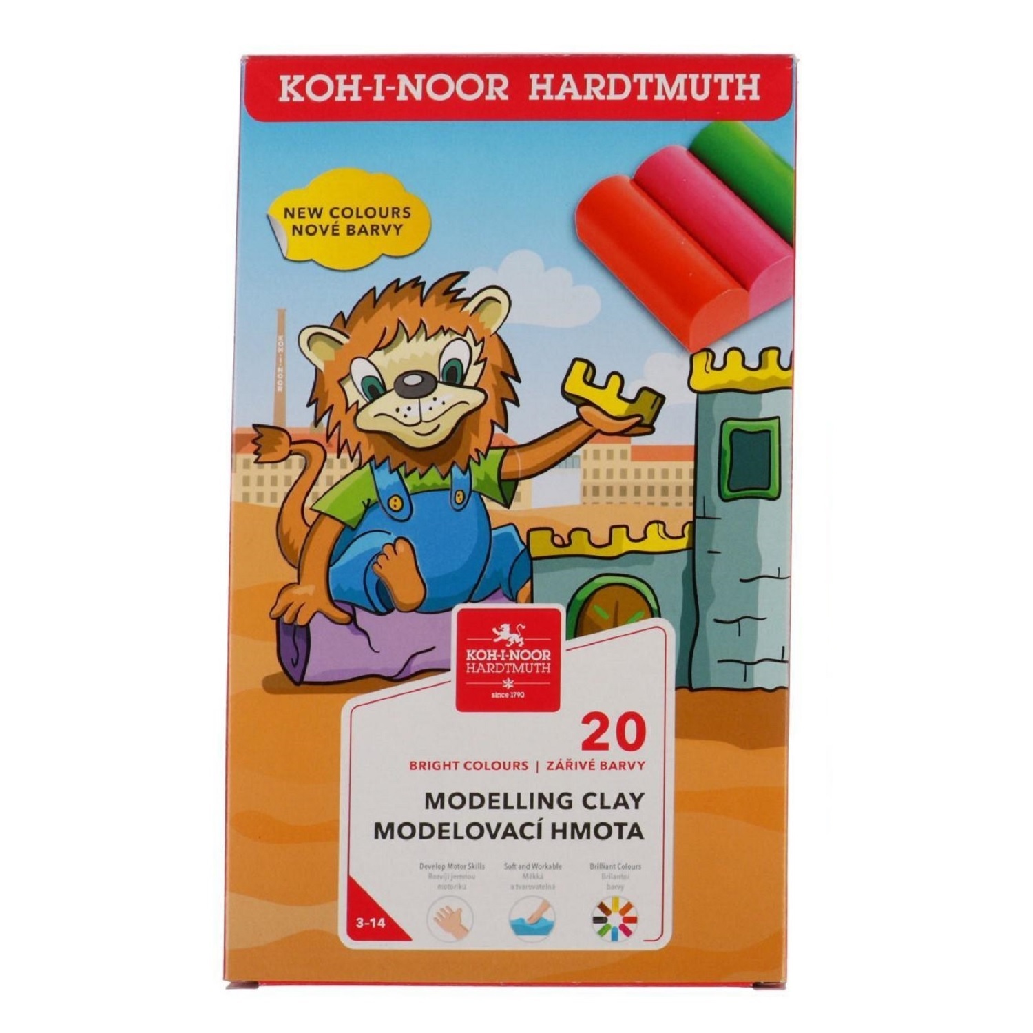 Пластилин Koh-I-Noor 20 цв. - фото 1