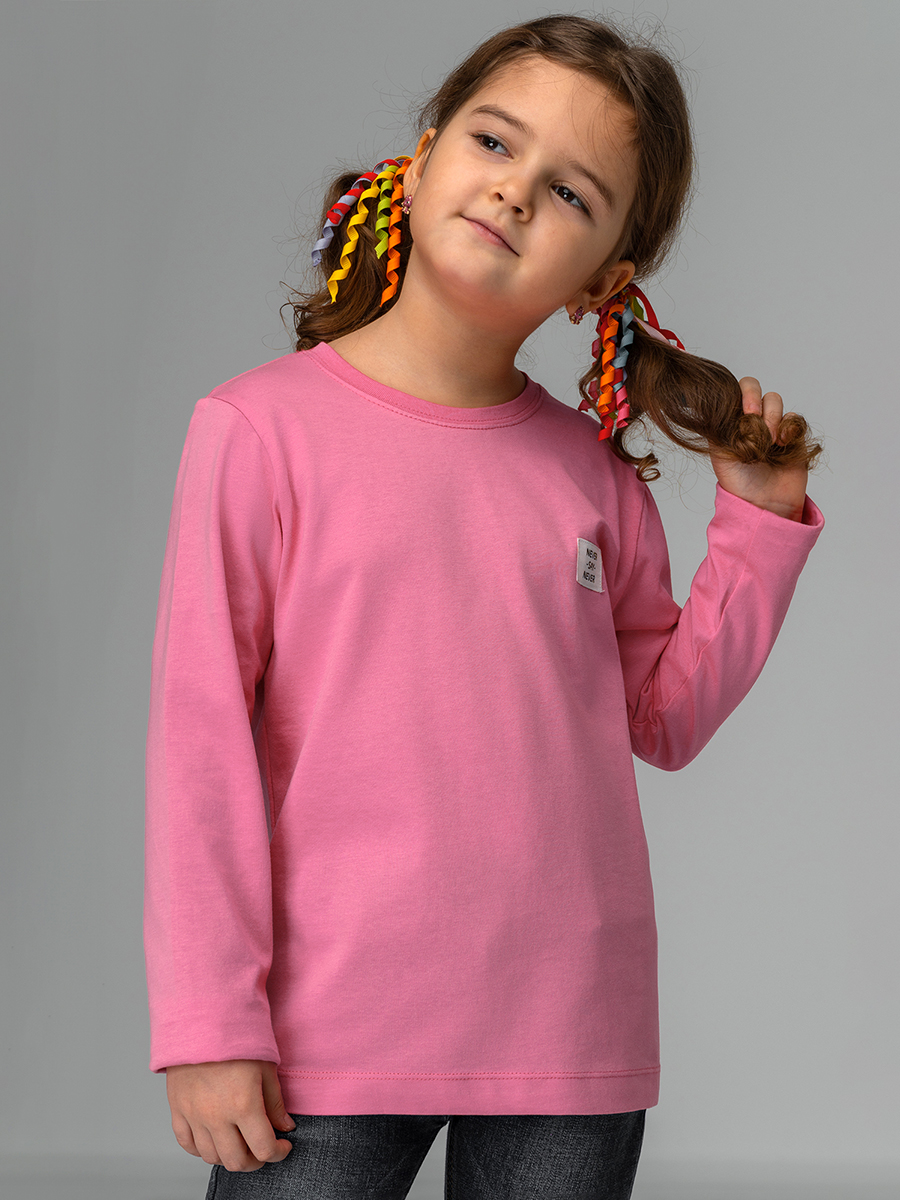 Лонгслив BONITO KIDS SS6097розовый - фото 1