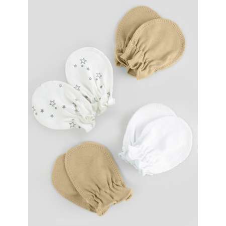 Рукавички-антицарапки 4 пары TataBaby