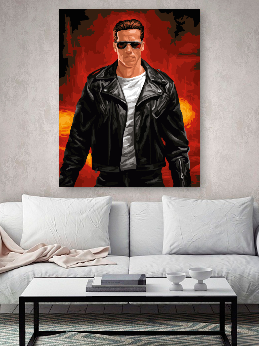 Картина по номерам Hobby Paint Терминатор в ассортименте - фото 3