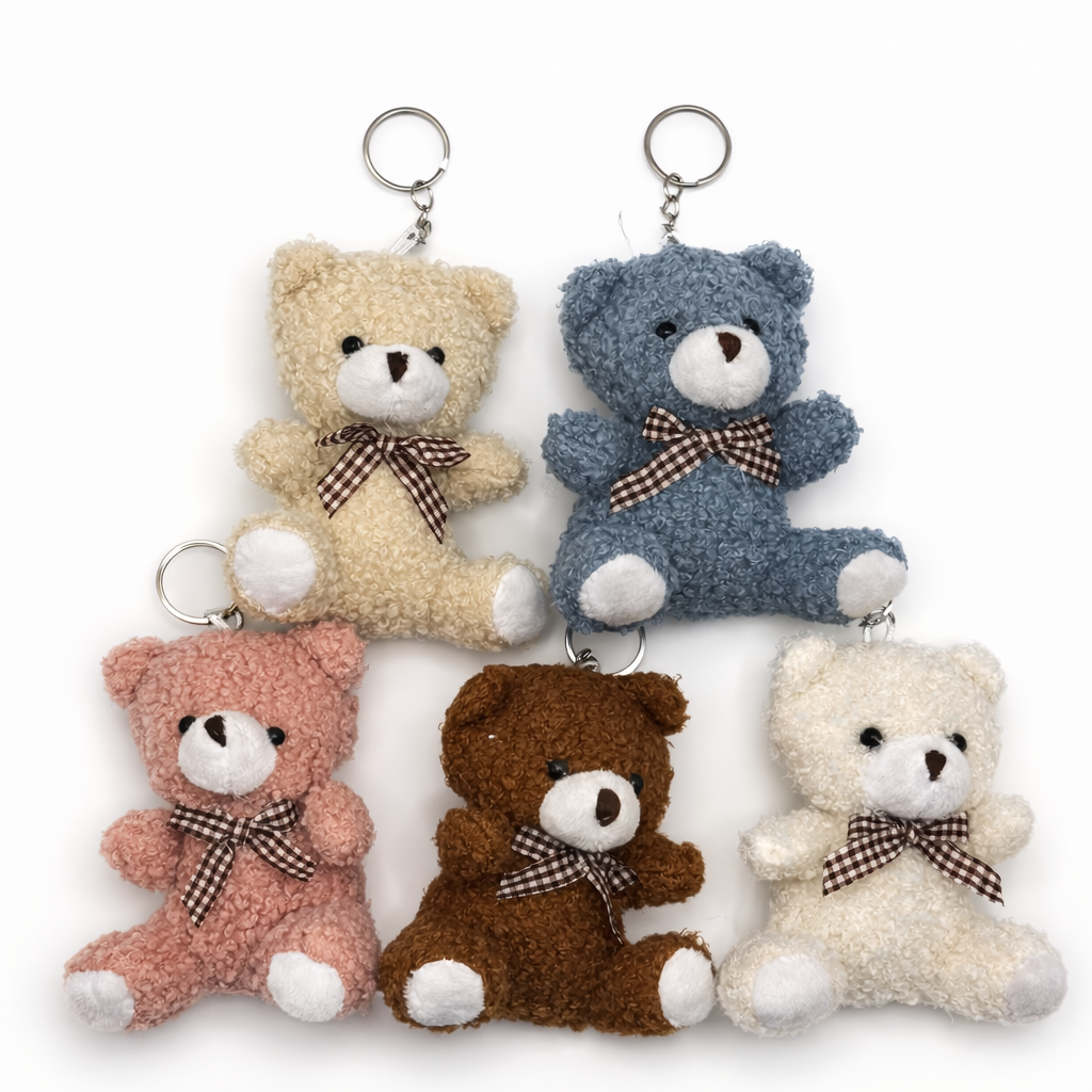 Брелок Мастер Плюшевый мишка в ассортименте - фото 1