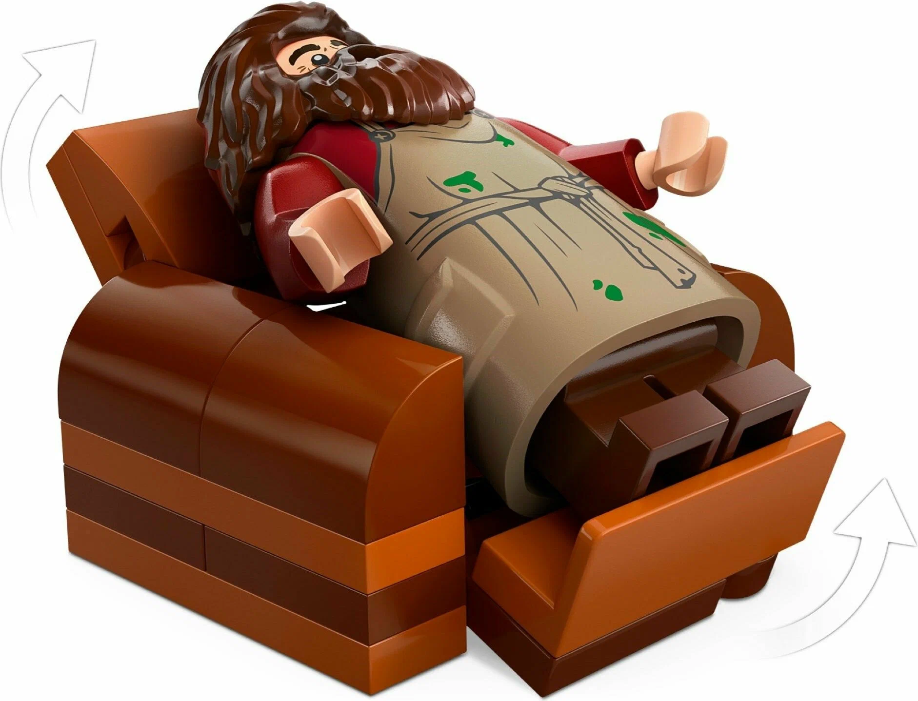 Конструктор LEGO Harry Potter Хижина Хагрида 896 дет. - фото 5