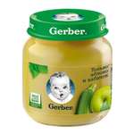 Пюре Gerber Яблоко-кабачок с 5 мес 130 г