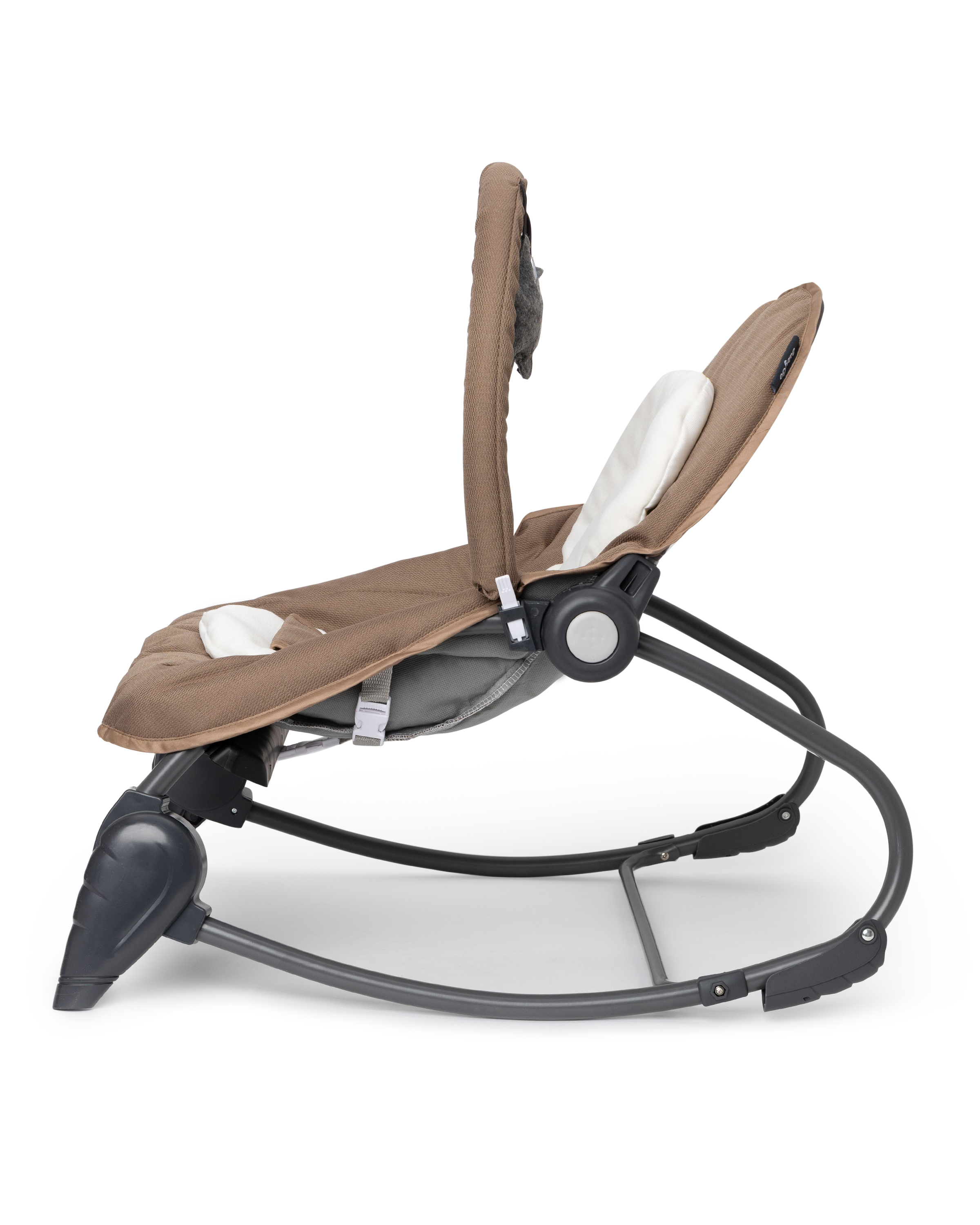 Шезлонг BabyGo Birdy бежевый - фото 2