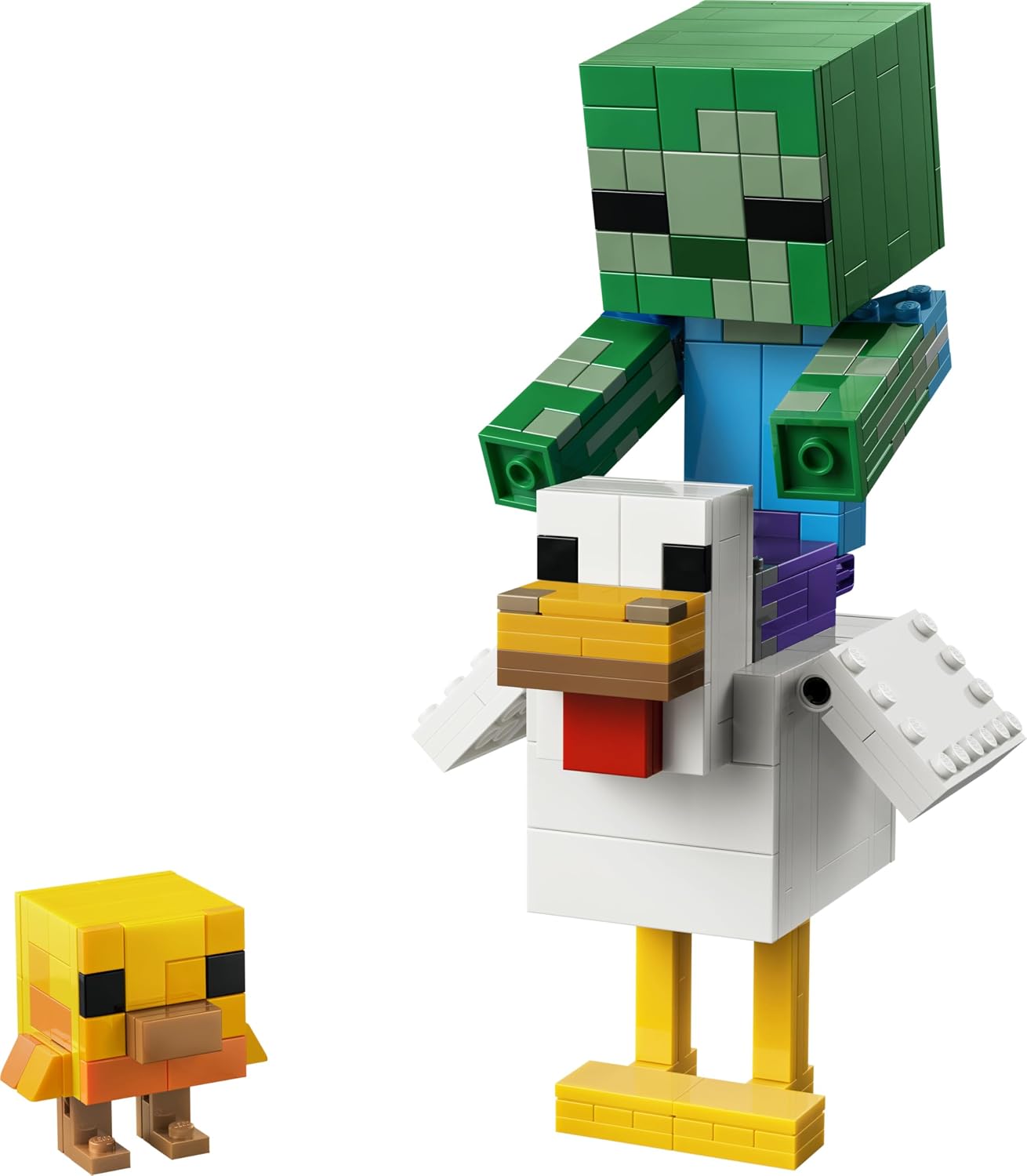 Конструктор LEGO Minecraft Всадник на курице 344 дет. - фото 2