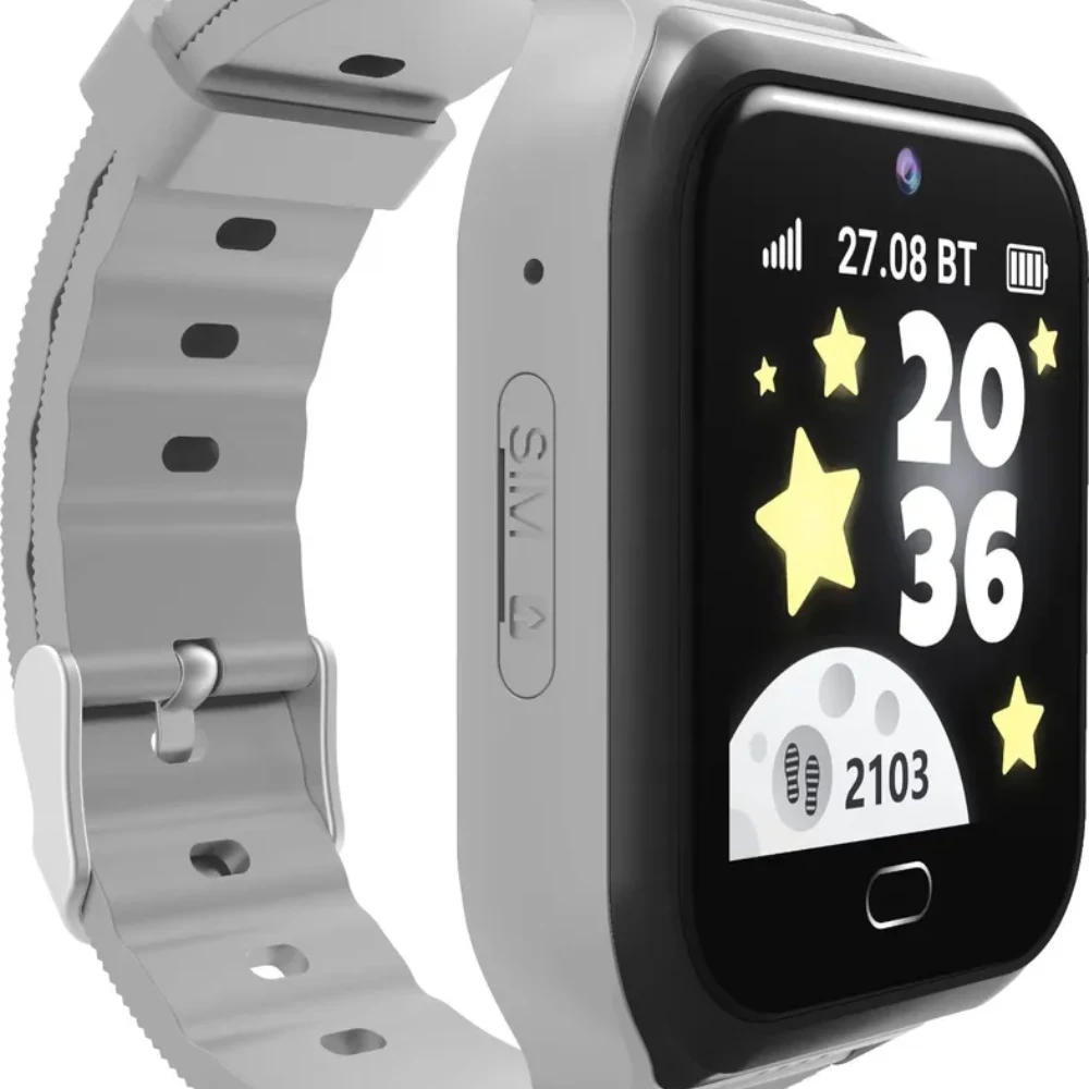Детские умные часы GEOZON Light Gray - фото 7