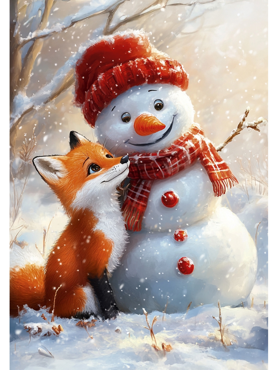 Блокнот Prof-Press Новогодние открытки 32 лист. - фото 21