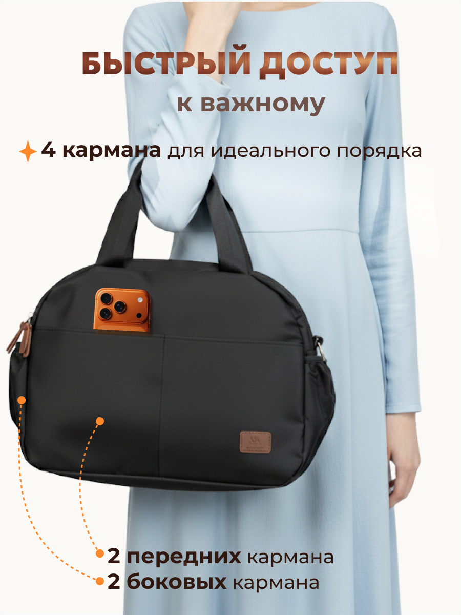 Сумка StrollerAcss черный - фото 11