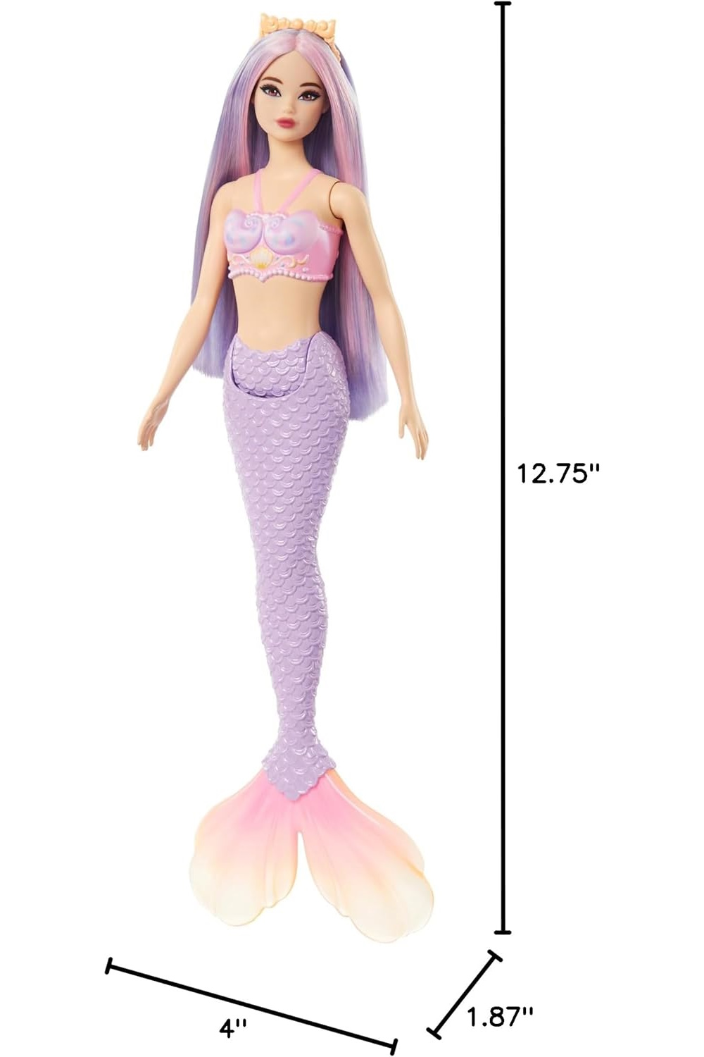 Кукла модельная Barbie HRR06 - фото 6