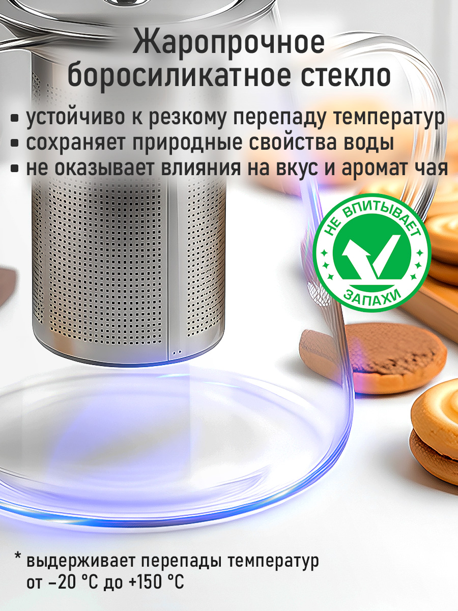 Чайник заварочный MARTA MT-GD3903C - фото 7