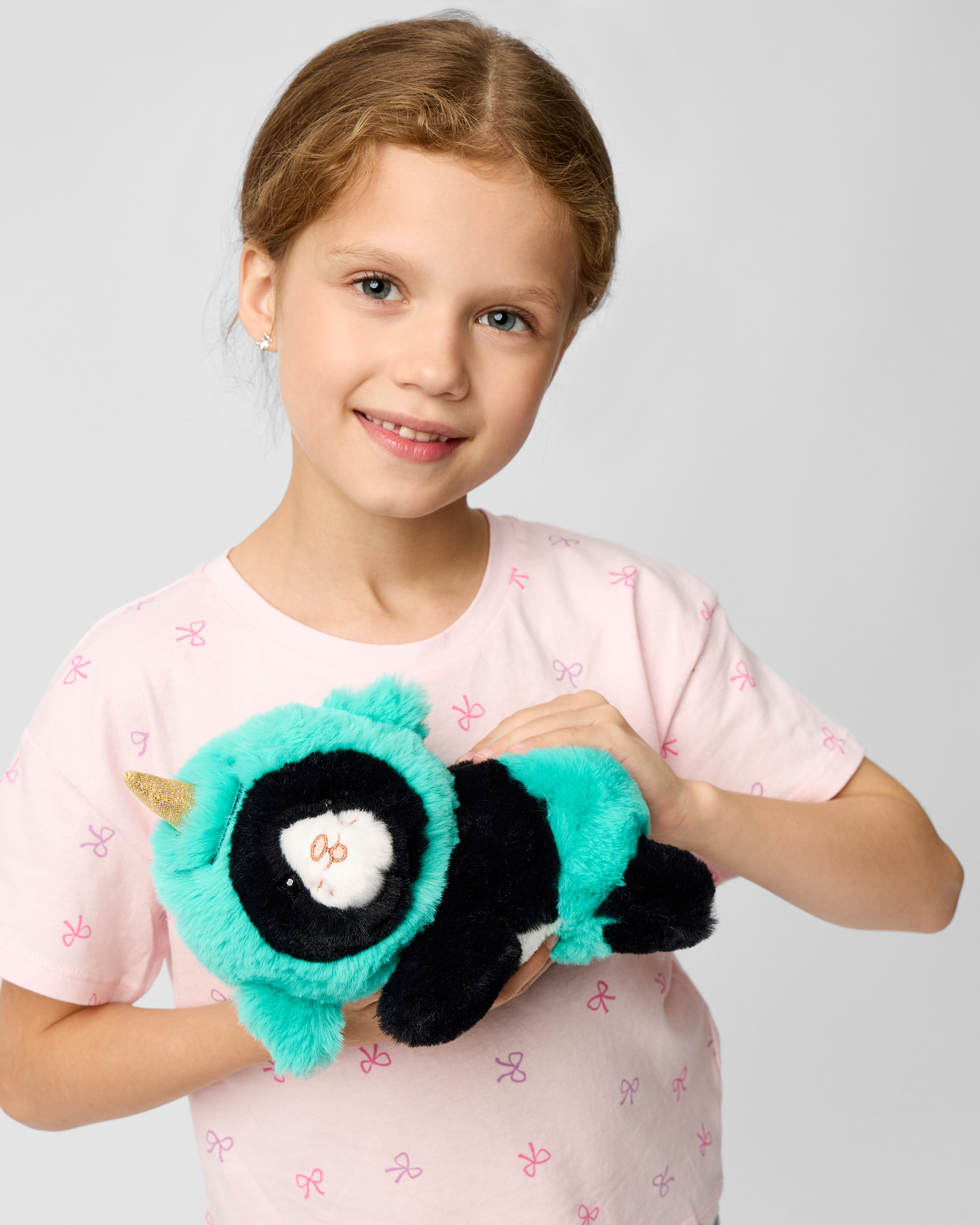 Мягкая игрушка Aurora котик Черный - фото 2