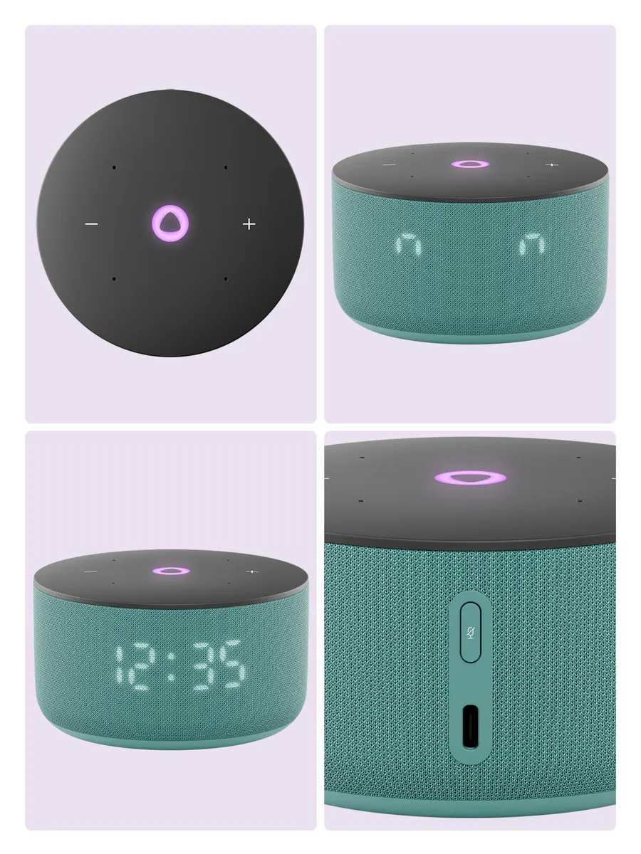 Колонка умная, bluetooth Яндекс Станция Мини 3 - фото 2