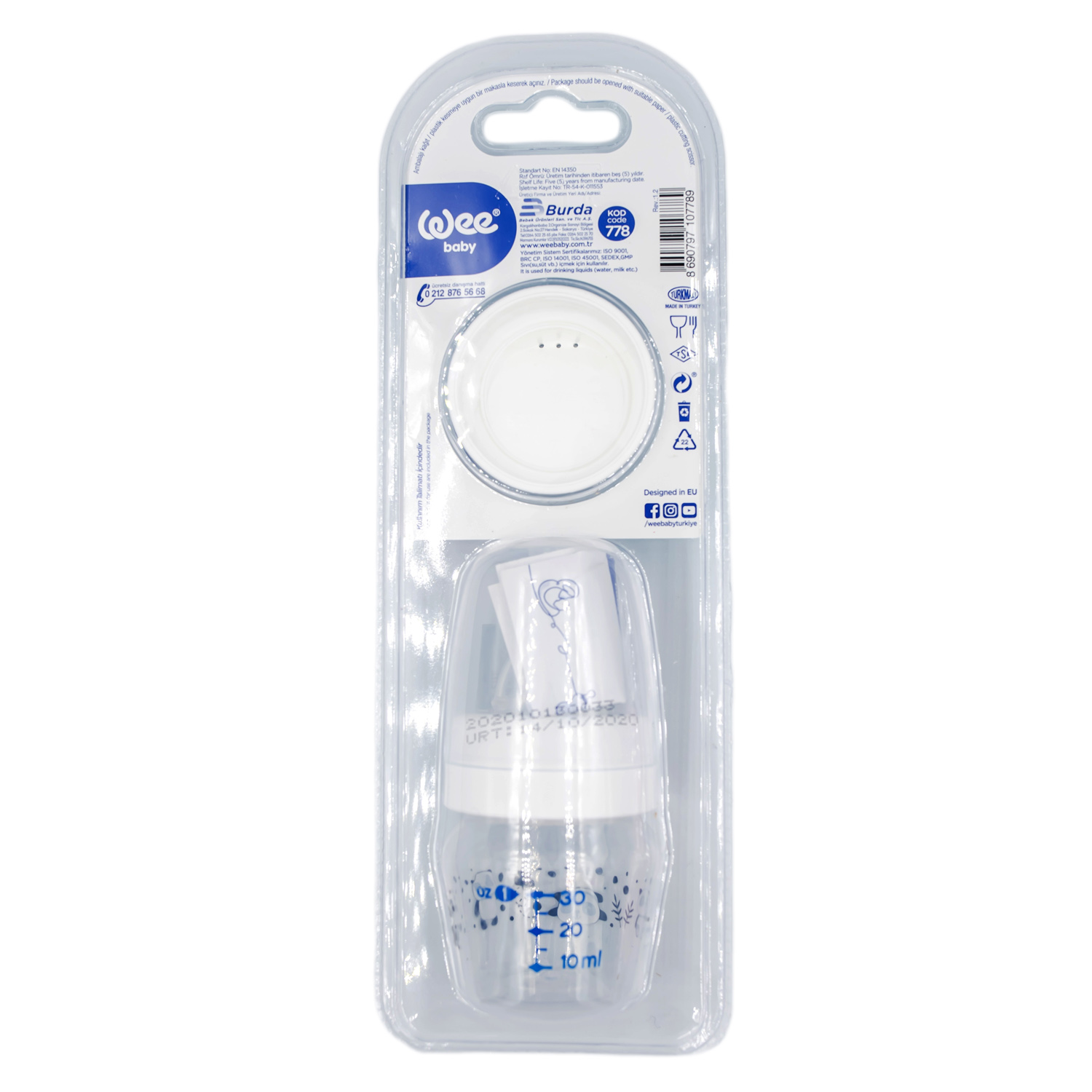 Набор для кормления WeeBaby Anti-Colic 30 мл - фото 3
