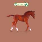 Фигурка Collecta Жеребец каштановый бегущий