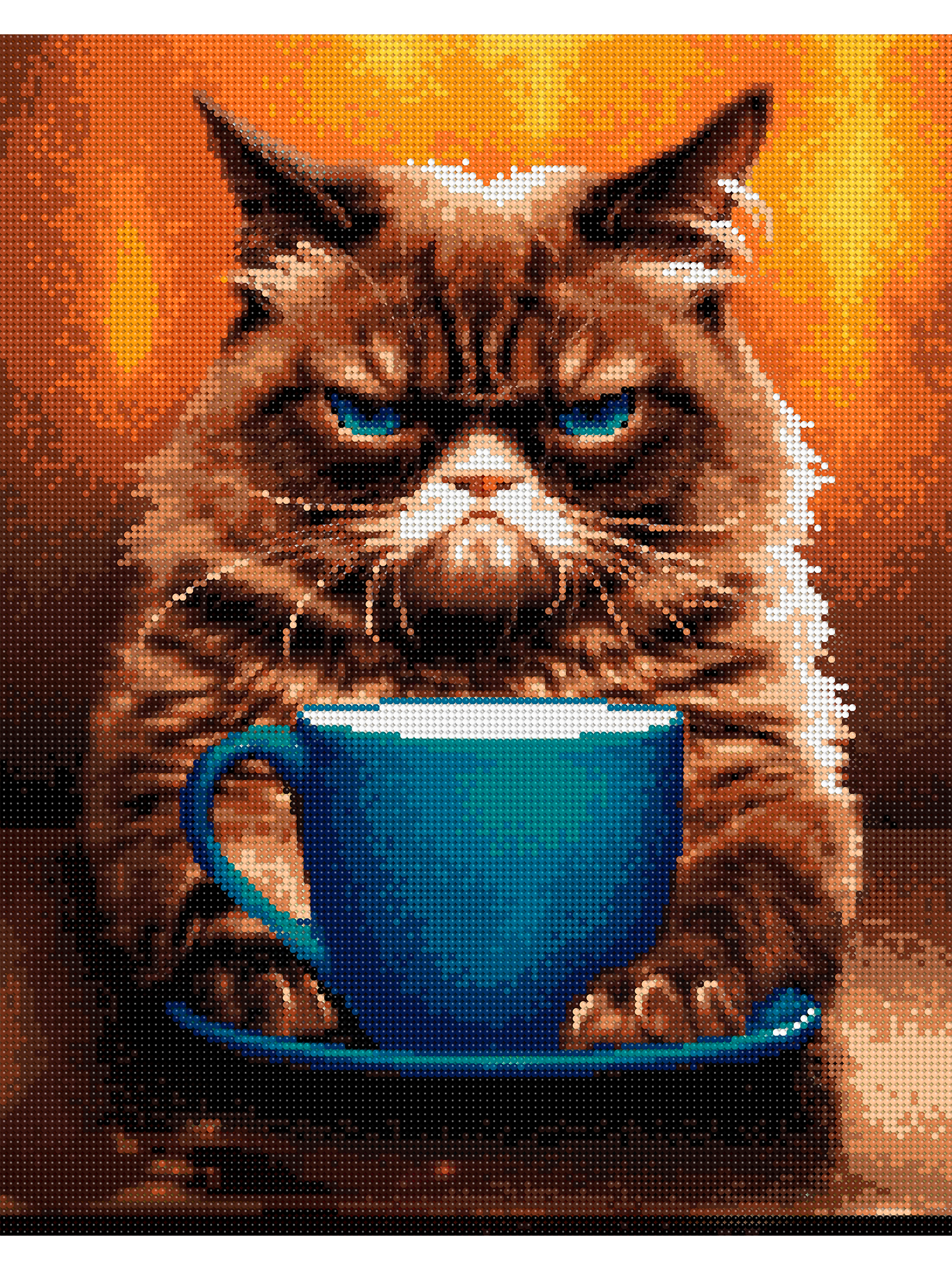 Алмазная мозаика Art on Canvas Не выспался в ассортименте - фото 2