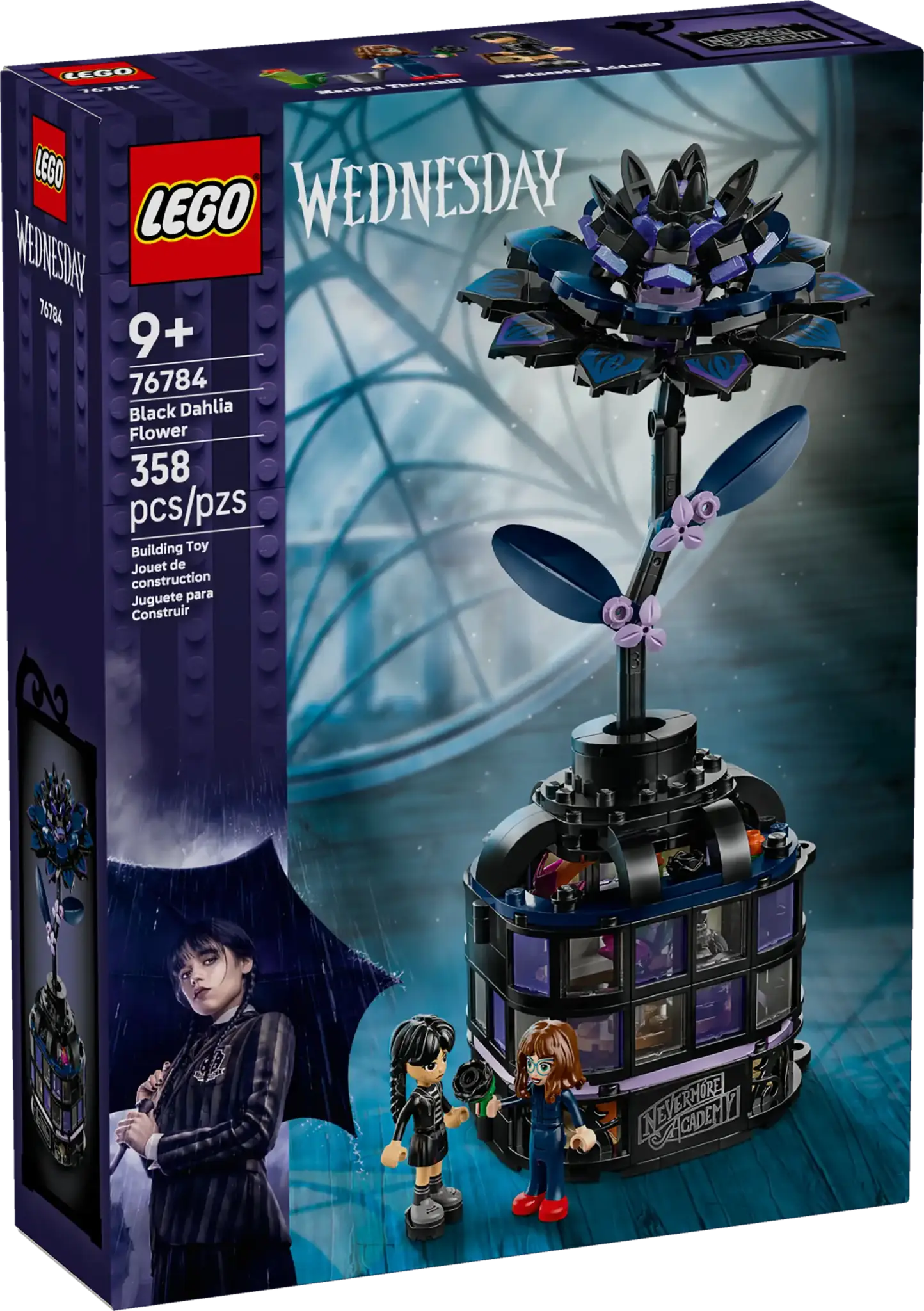 Конструктор LEGO Цветок черного георгина 358 дет. - фото 7