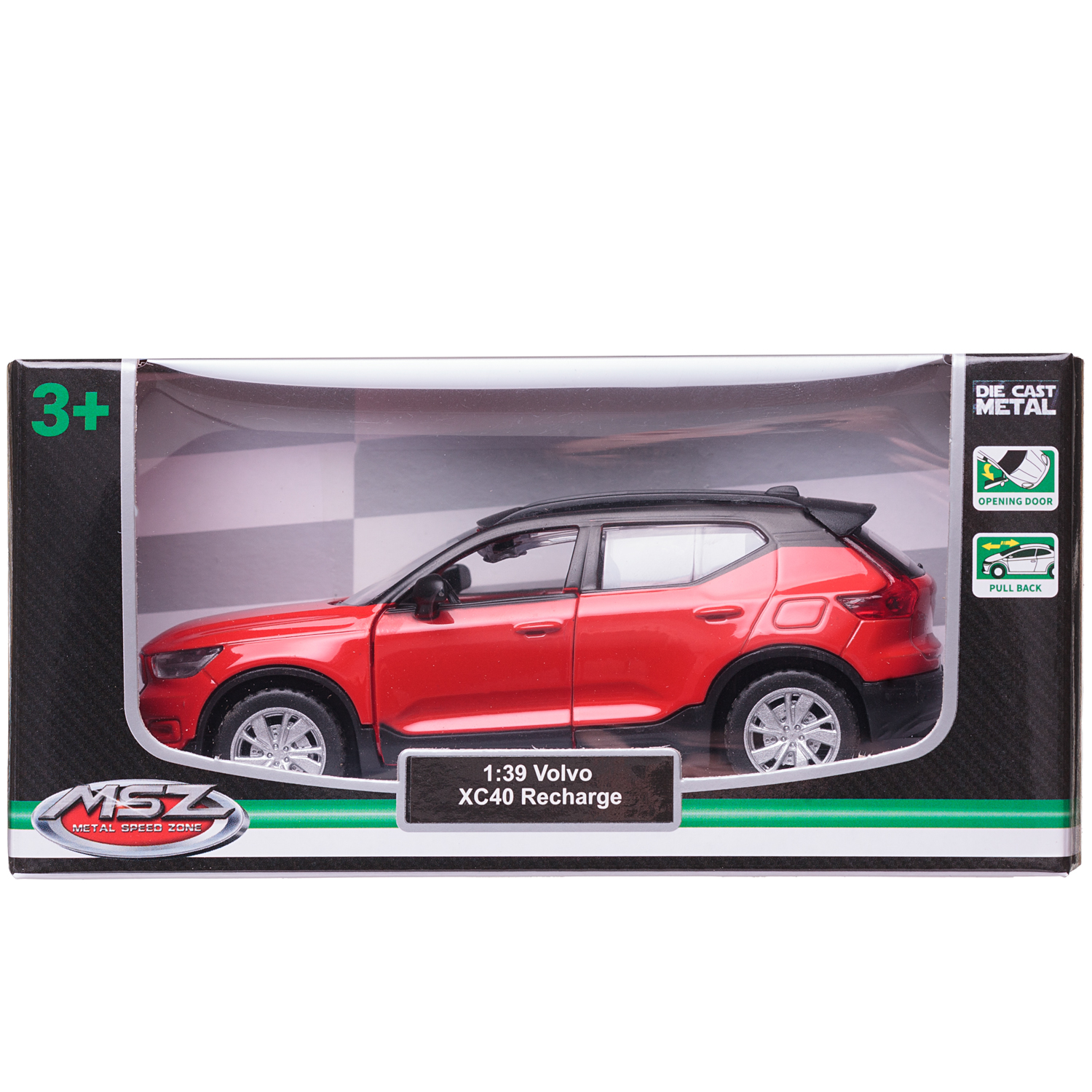 Автомобиль Abtoys Volvo MSZ 1:43 WE-15973R - фото 2