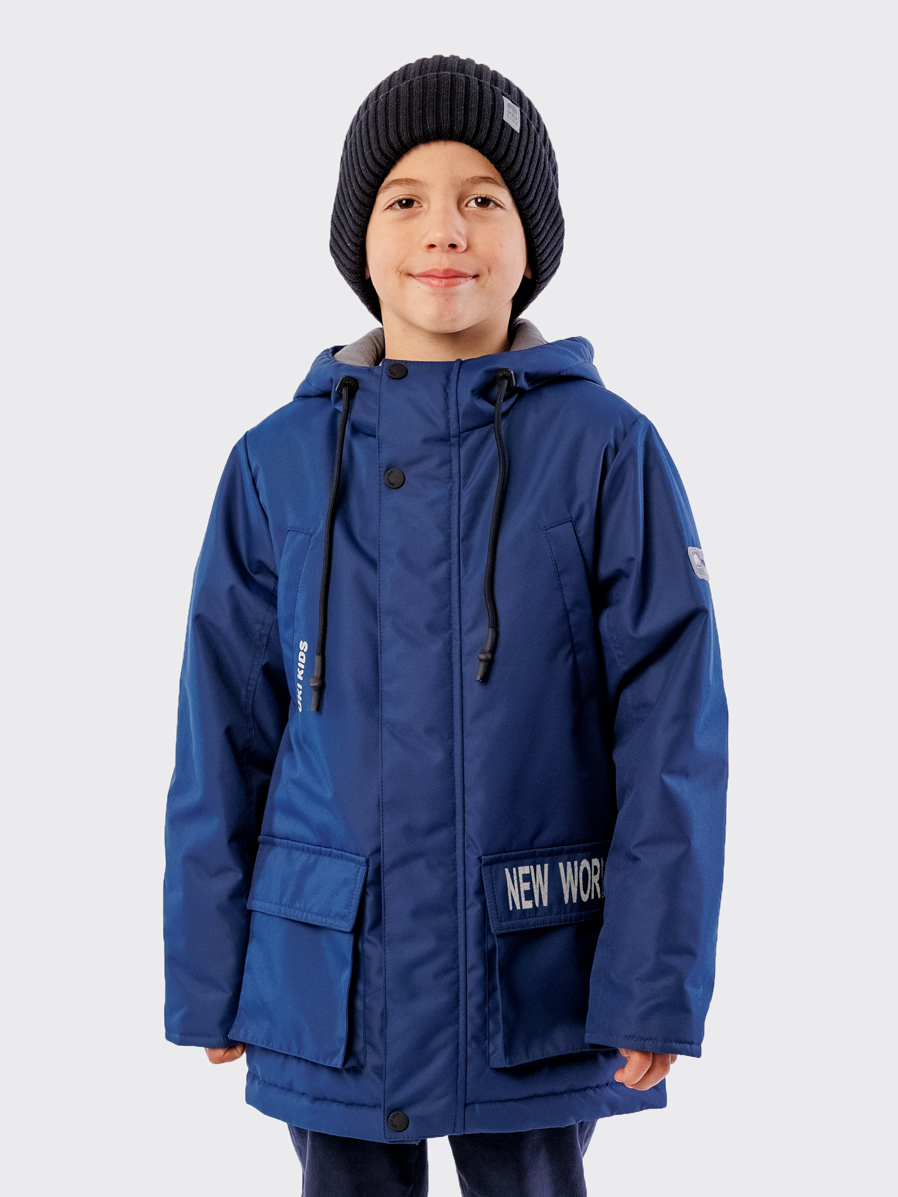 Парка UKI KIDS 4spr23-015тсин - фото 1