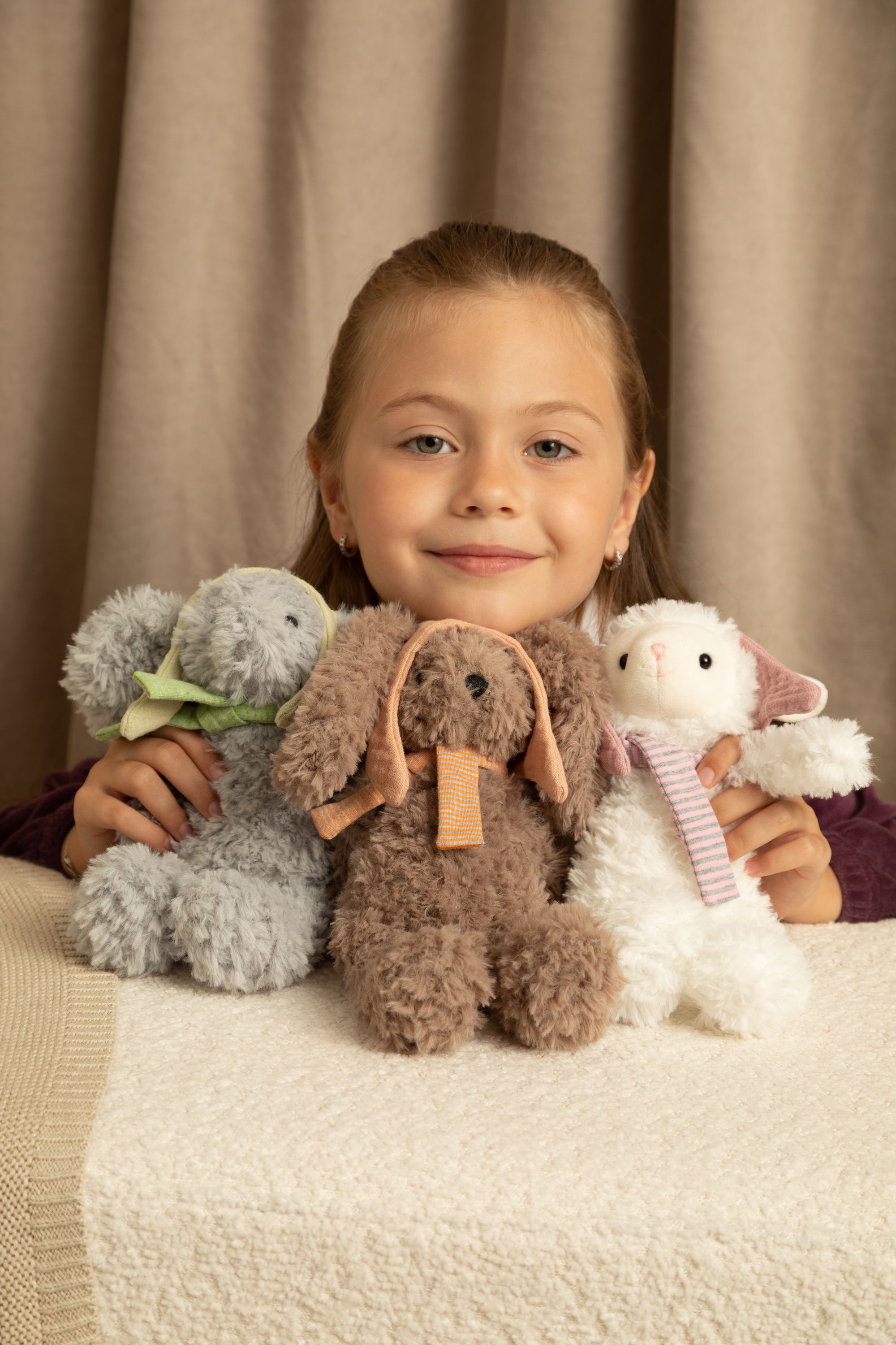 Мягкая игрушка GULLIVER toys Зайчик в шапочке - фото 9