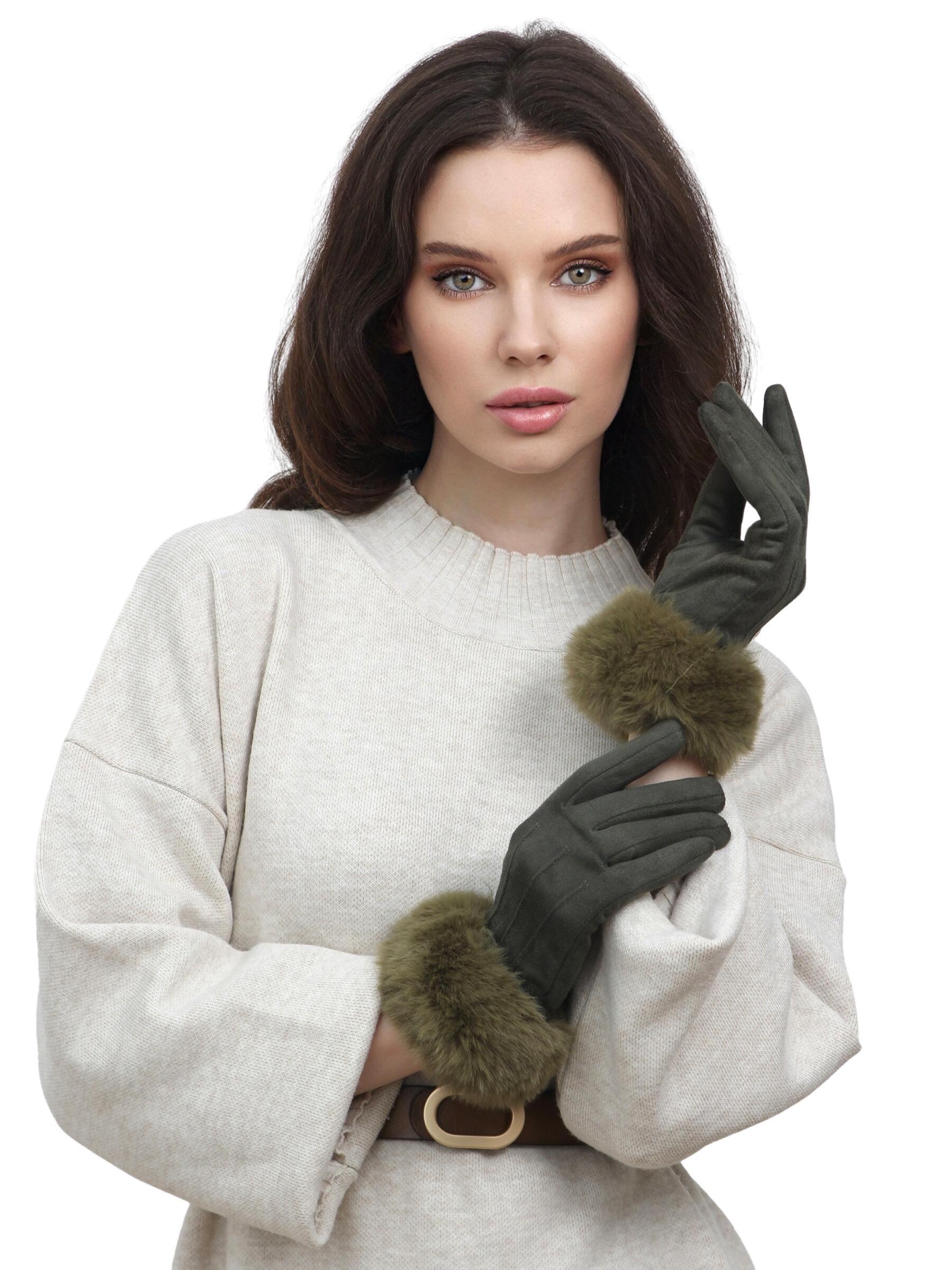 Перчатки Pretty Mania RZW-ANG165-GRN - фото 1