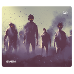 Игровой коврик для мыши SVEN MP-G02S Зомби 230x200мм