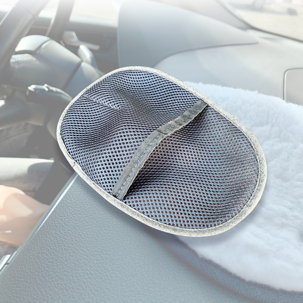 Варежка для сухой уборки Mobylos дома материал сетка трёхслойная Air-Mesh и мех искусственный - фото 6