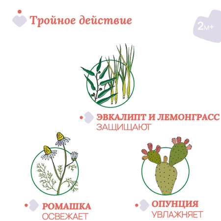 С эвкалиптом и лемонграссом Chicco Роллер