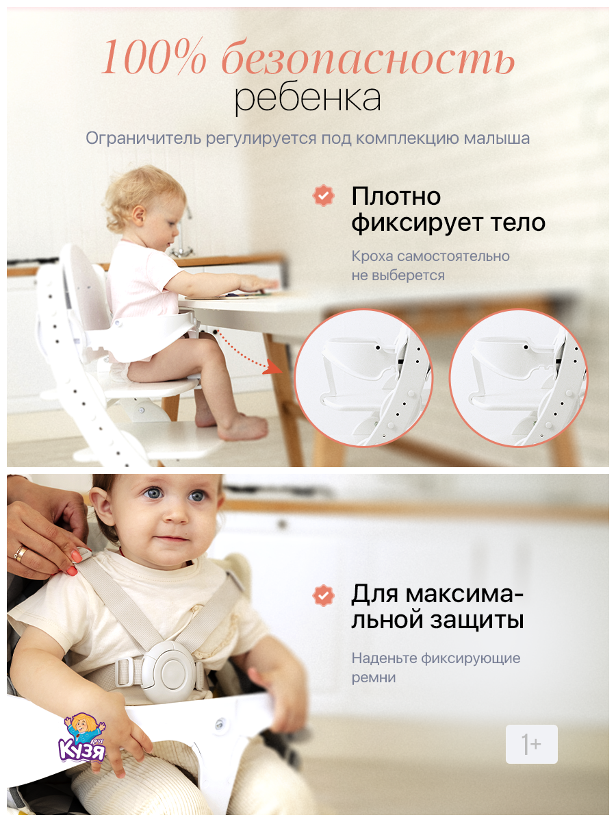 Стульчик для кормления Друг Кузя - фото 8