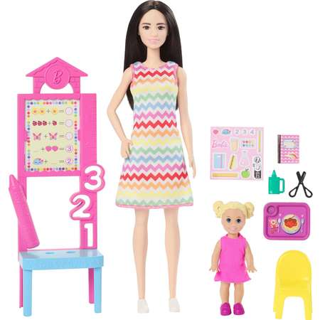 Кукла модельная Barbie Кем быть? Учительница