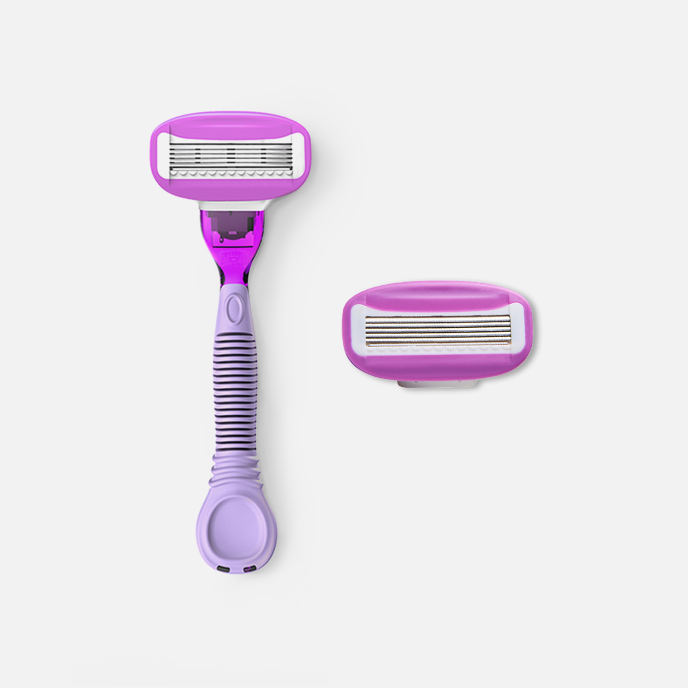 Бритва женская + 2 кассеты Infinity ComfortGlide - фото 2