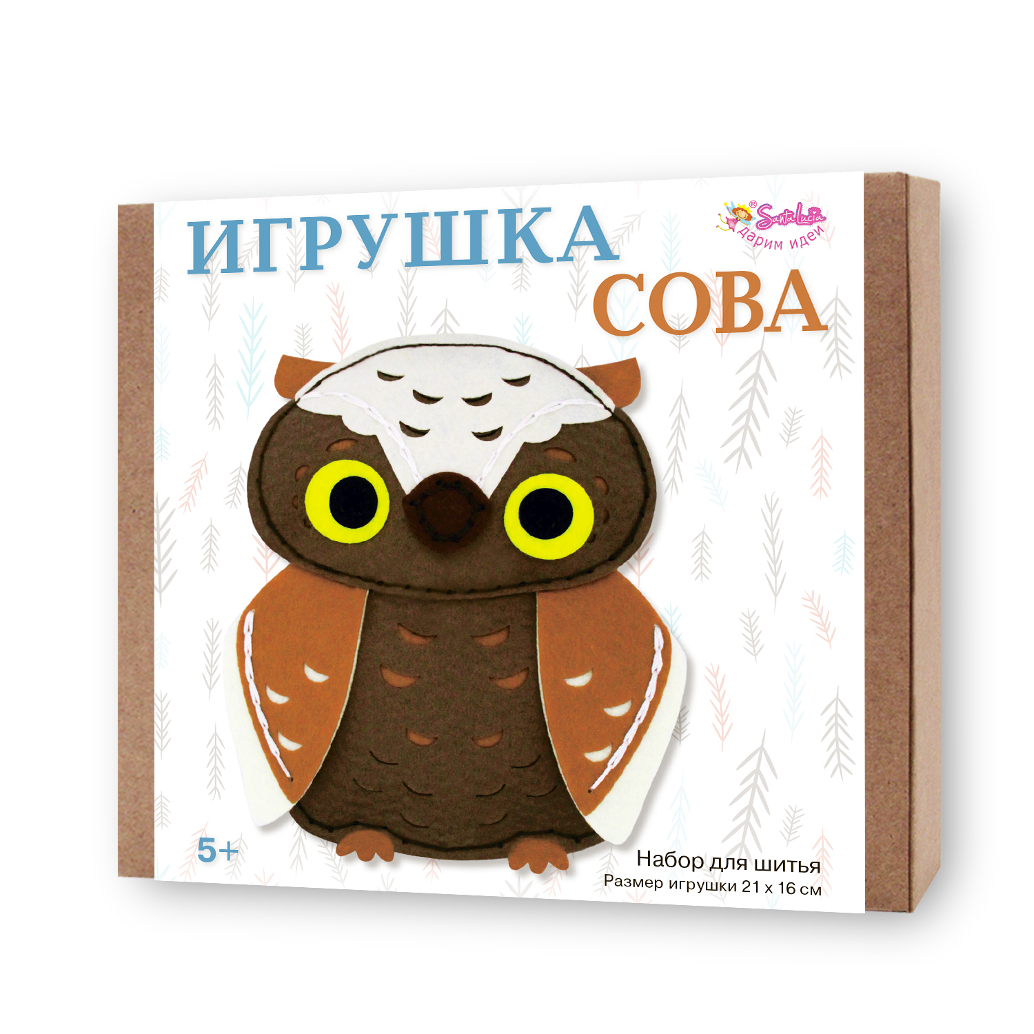 Набор для творчества Santa Lucia шитье Сова в ассортименте - фото 2