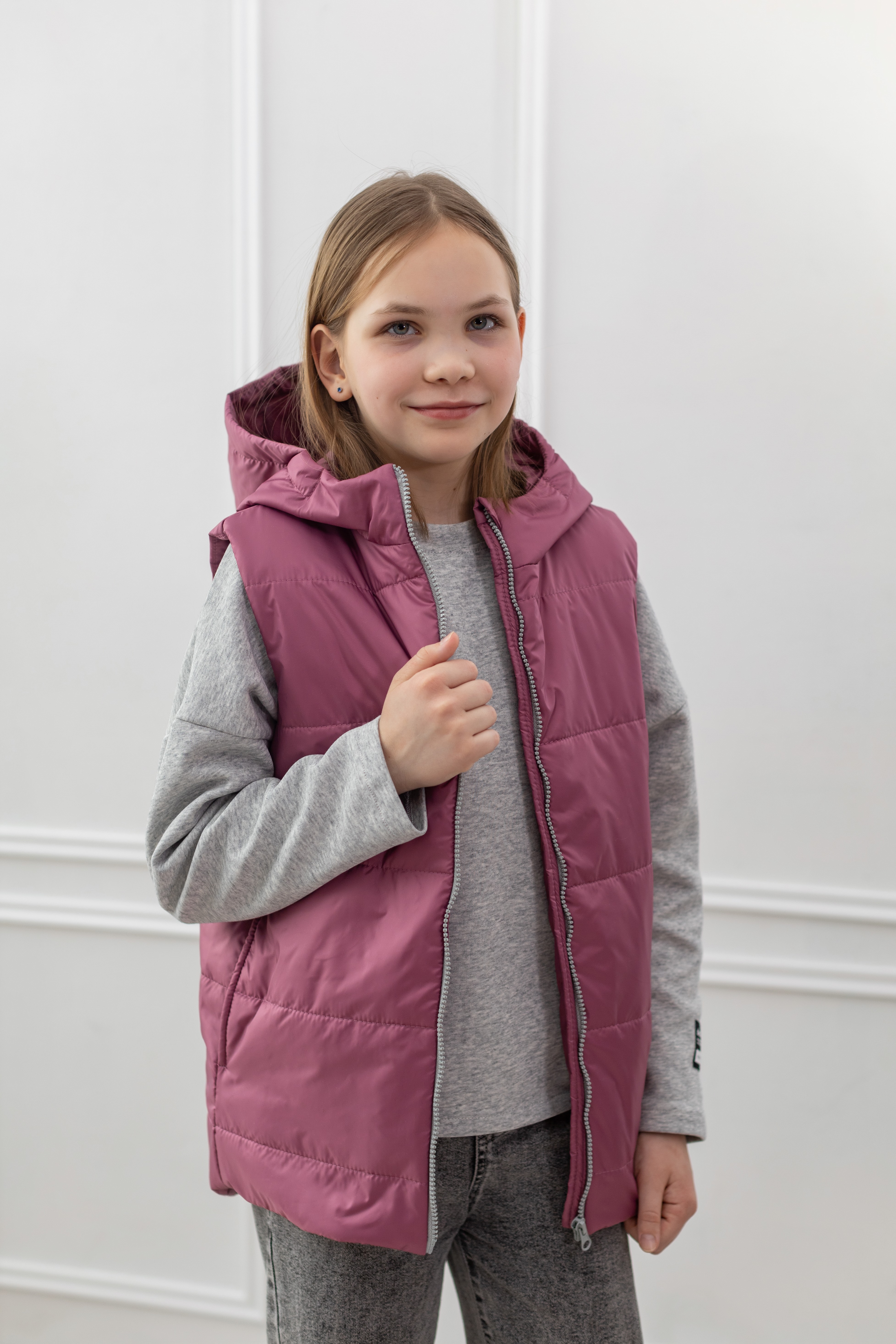 Жилет ARCTICMAGIC ДЖ-109ягодный - фото 2