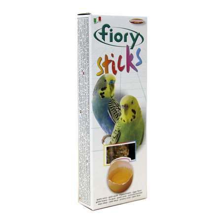 Лакомство для попугаев Fiory Sticks Палочки с яйцом 30г 2шт