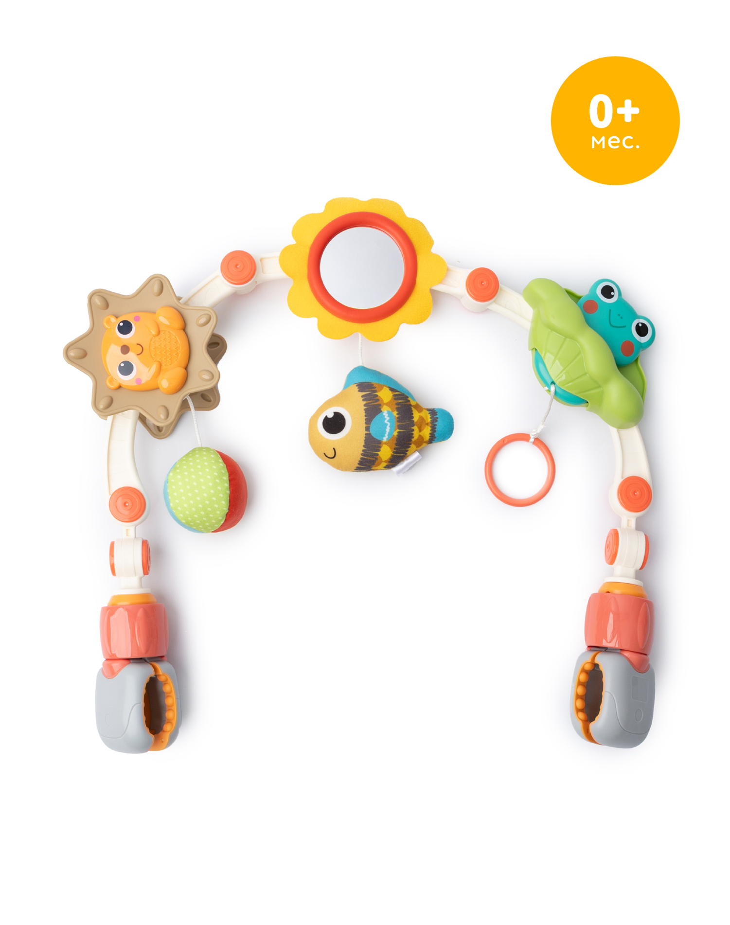 Изображение товара Игровая дуга Baby Go для коляски и кроватки развивающая яркая Изображение товара Игровая дуга Baby Go для коляски и кроватки развивающая яркая