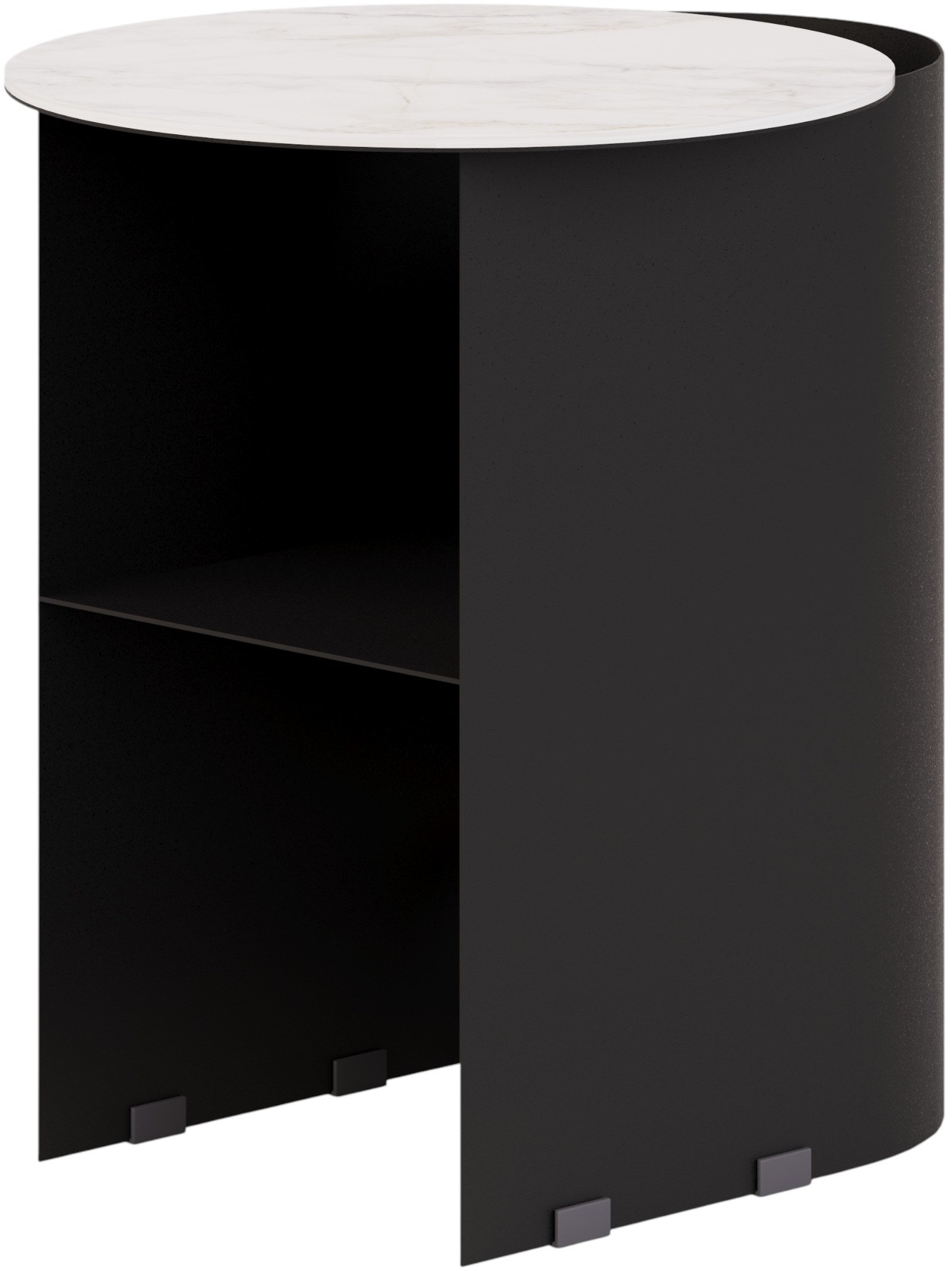 Стол журнальный SLINE Тоби лайт черный - фото 13