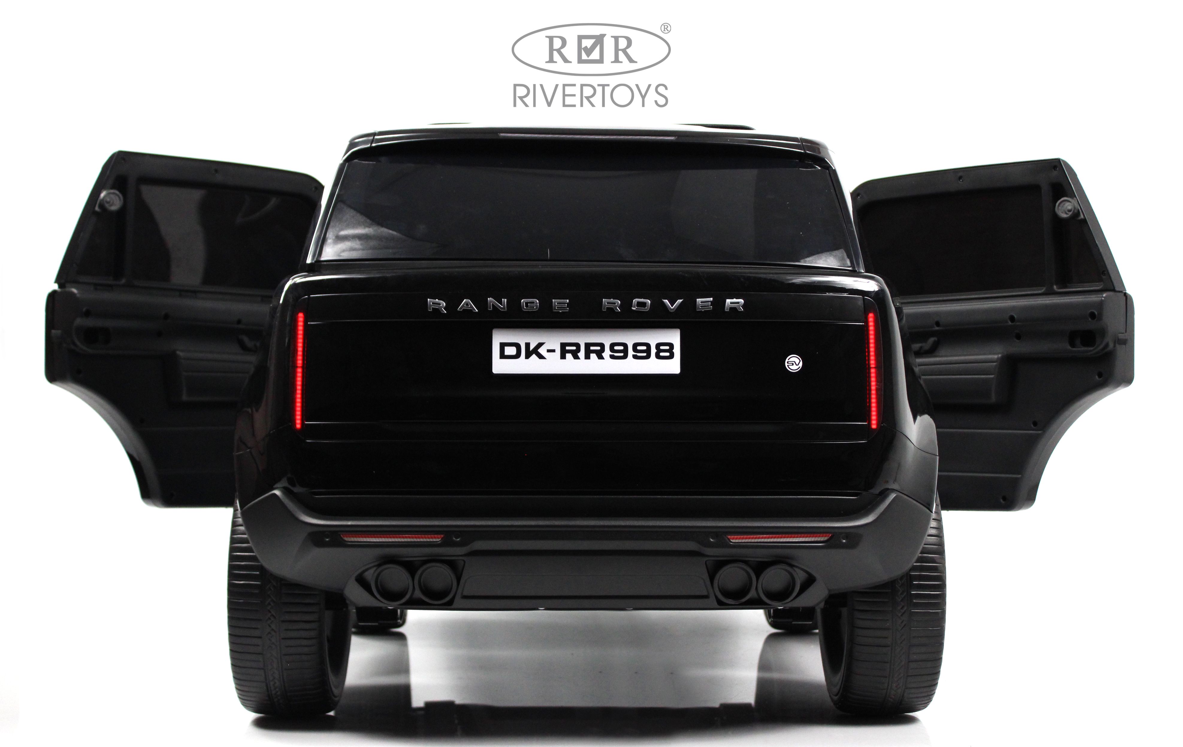 Электромобиль RIVERTOYS Y999YY-BLACK-GLANEC С пультом ДУ - фото 5