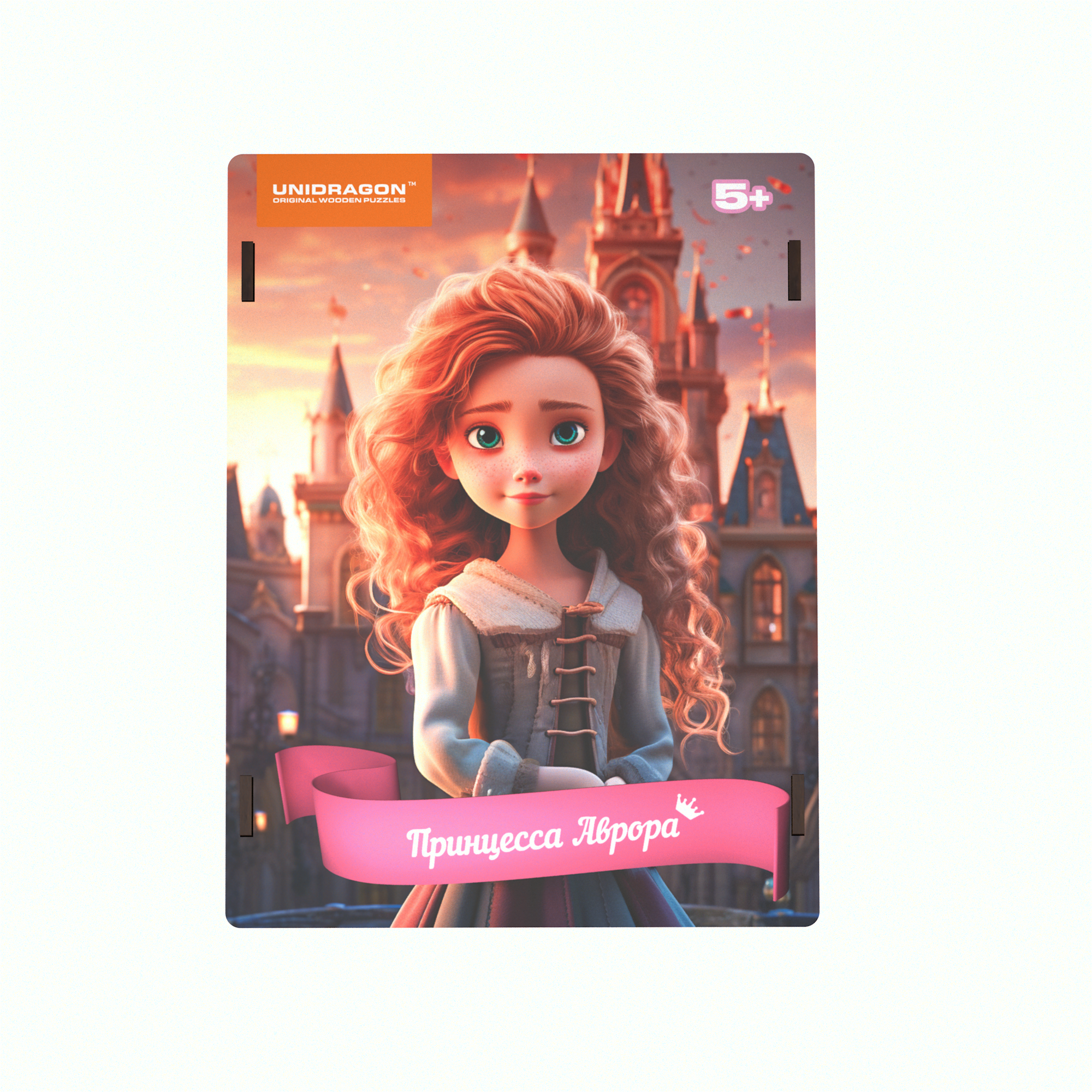 Пазл UNIDRAGON деревянный - фото 1