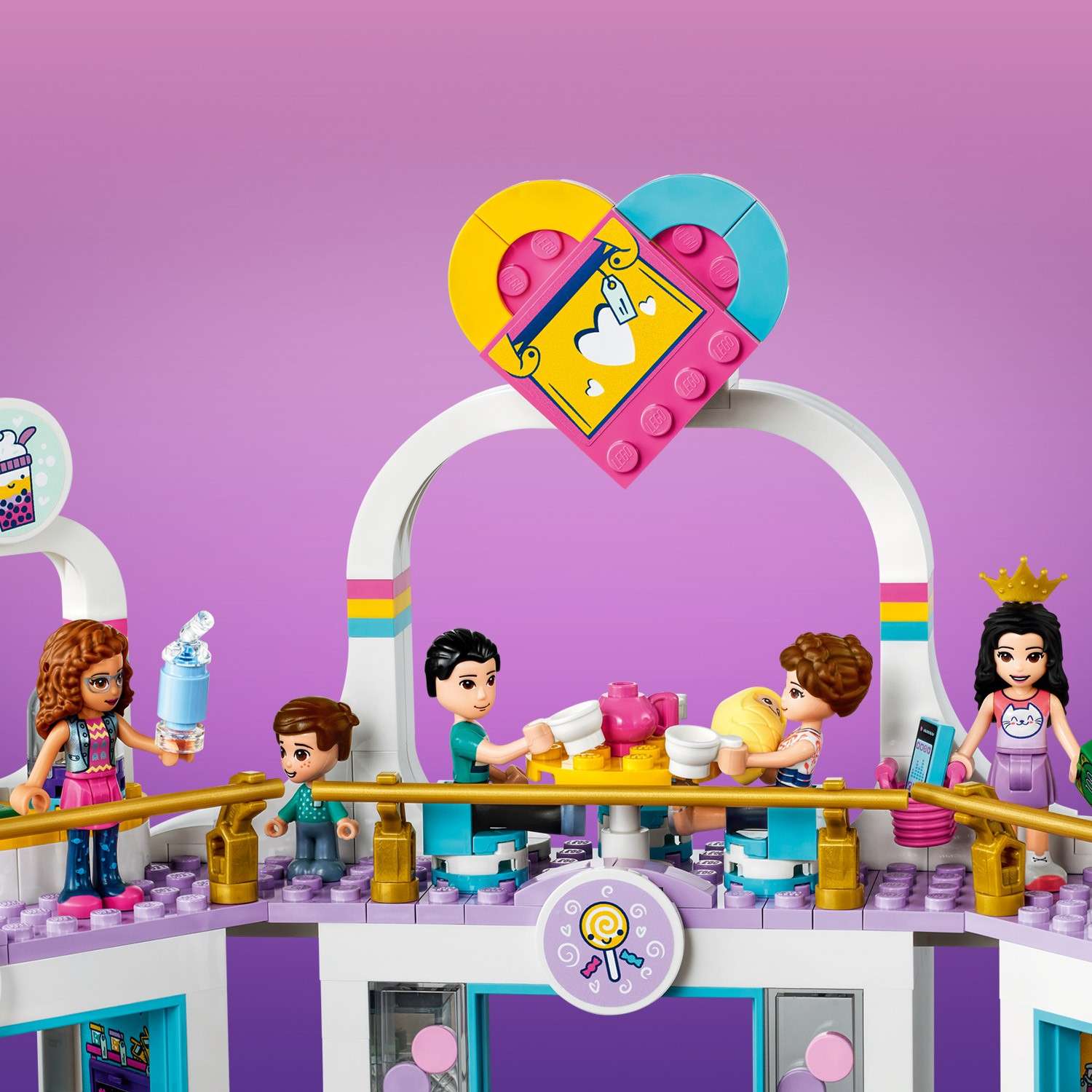 Конструктор LEGO Friends Торговый центр Хартлейк Сити блочный - фото 4