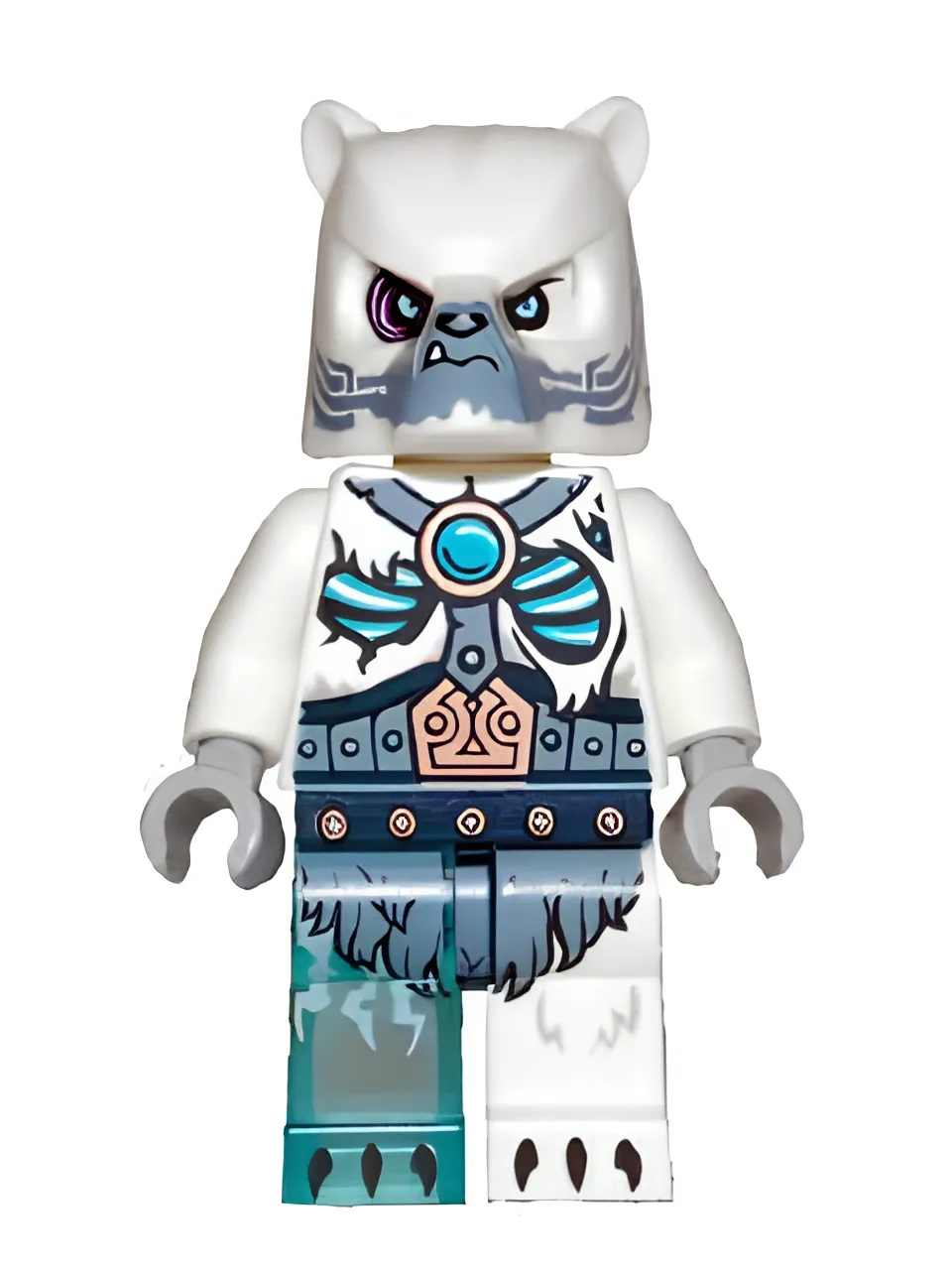 Изображение товара Минифигурка LEGO Legend of Chima Iceklaw — яркая фигурка для коллекции Изображение товара Минифигурка LEGO Legend of Chima Iceklaw — яркая фигурка для коллекции