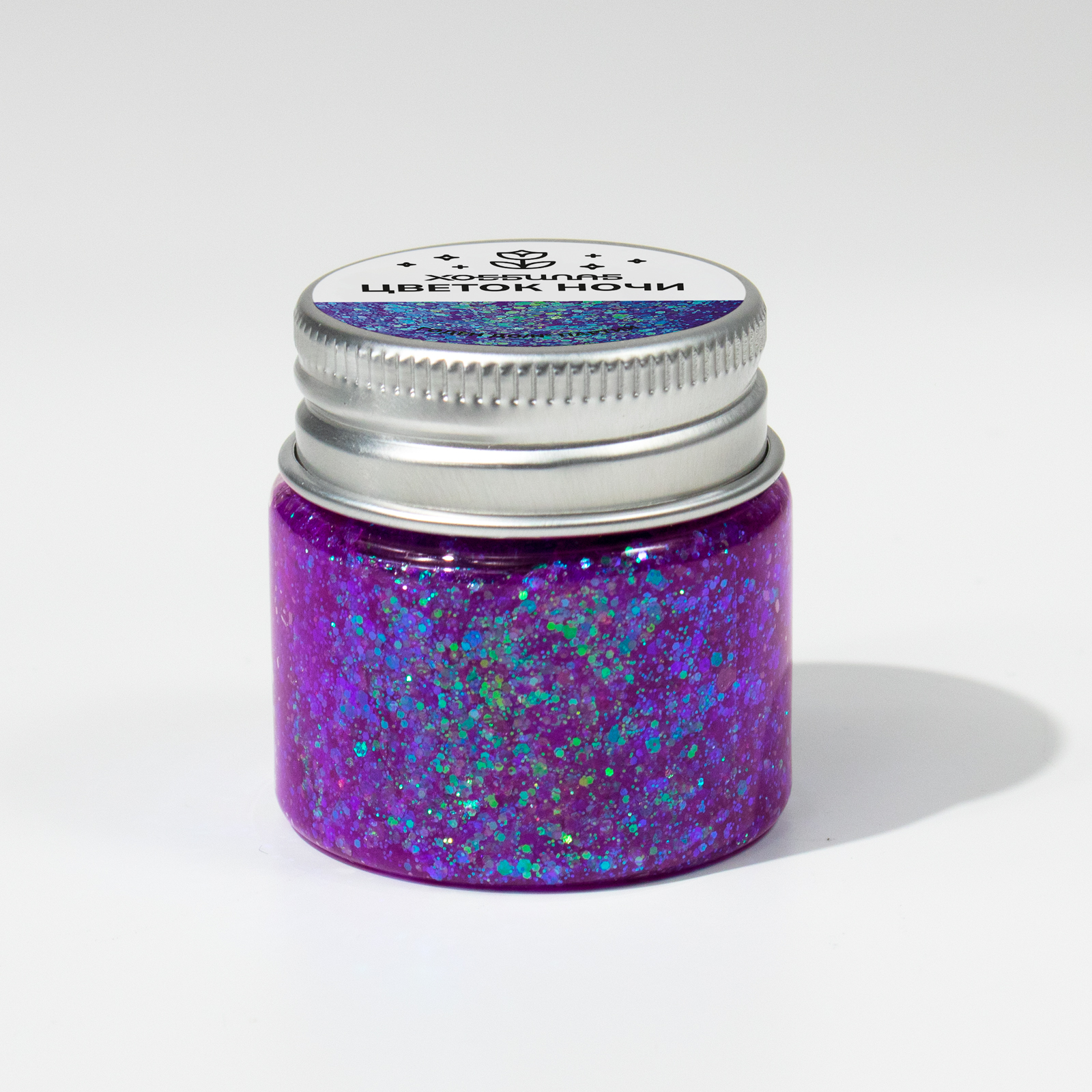 Глиттер шиммер для тела ХОББИЛАБ Цветок ночи 30 г - фото 1