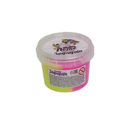 Игрушка-антистресс Прихлоп слайм Зефирка 100г 2 цвета в ассортименте