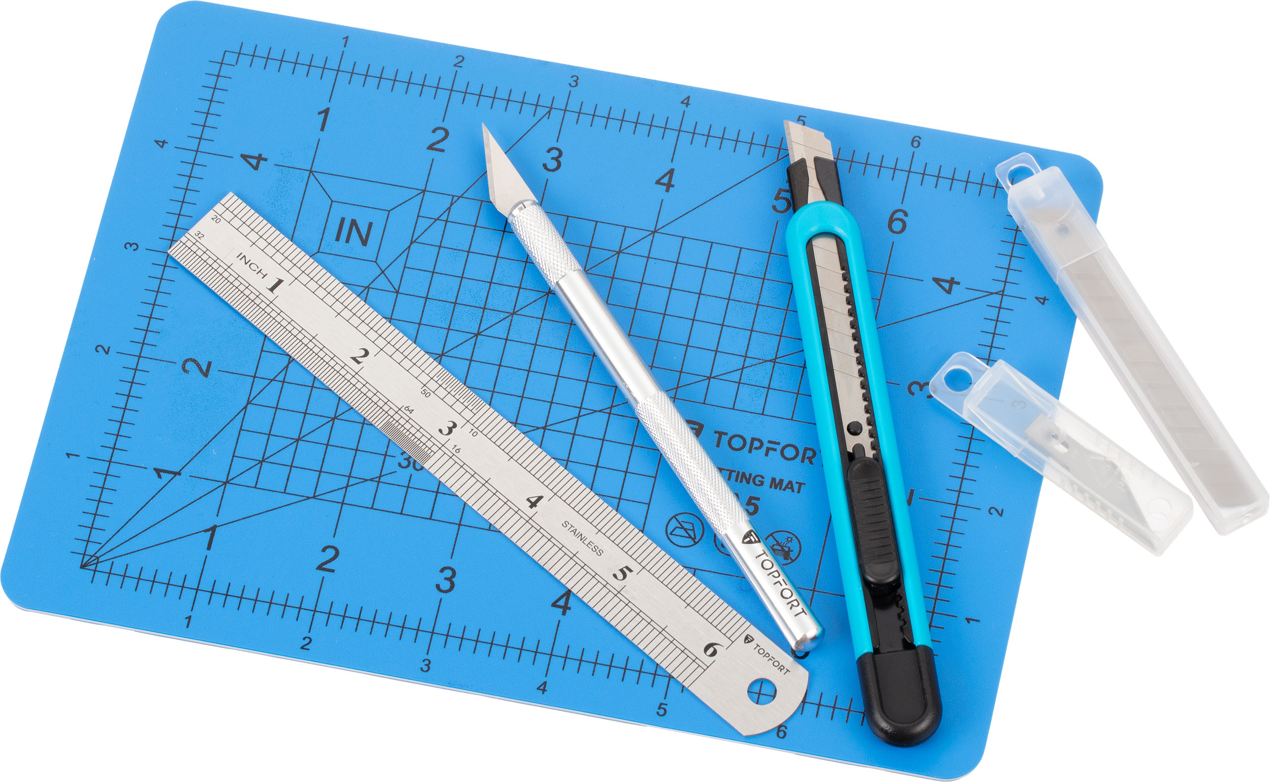 Канцелярский нож TOPFORT - фото 12