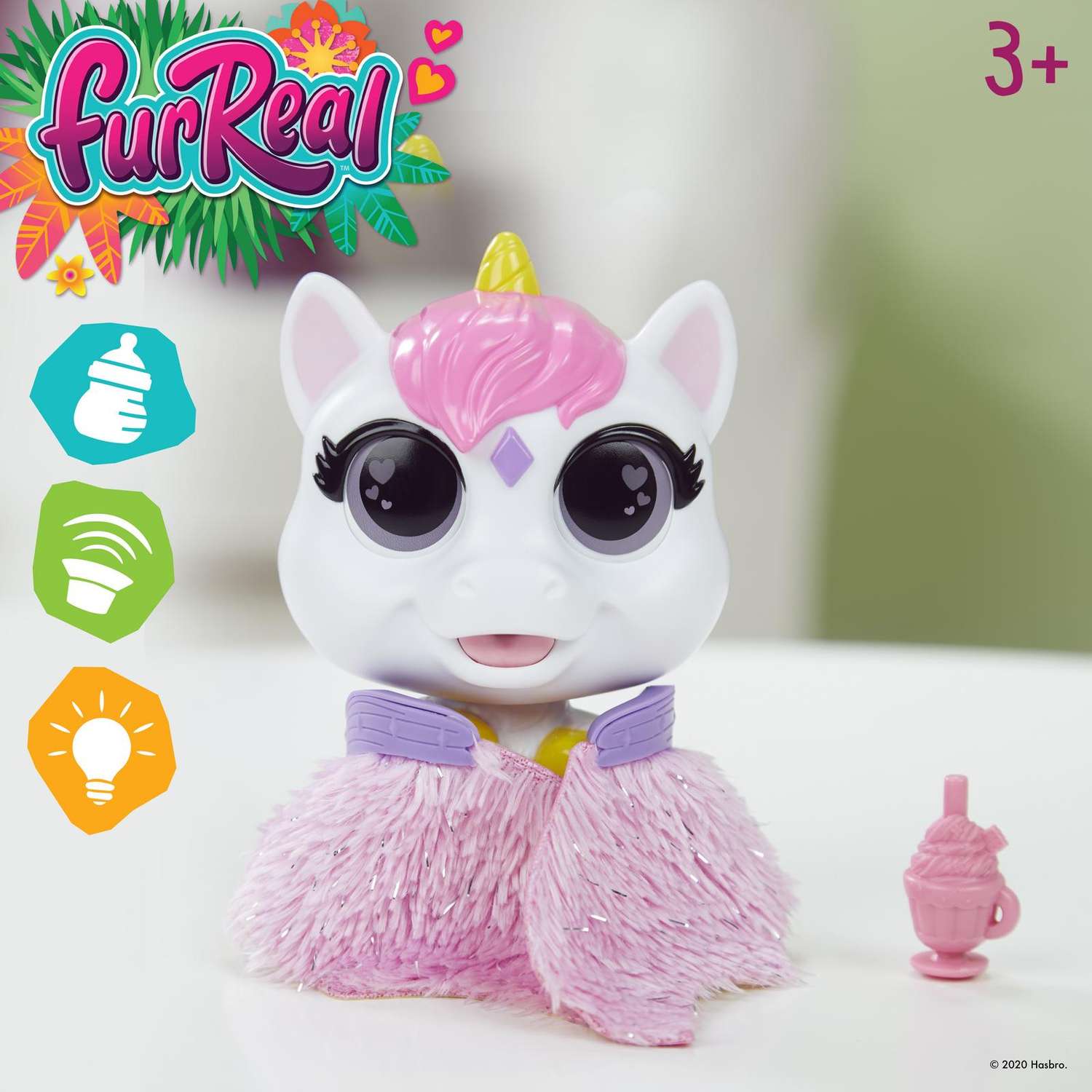 Игрушка мягкая FurReal Friends единорог Крылатые милашки - фото 14