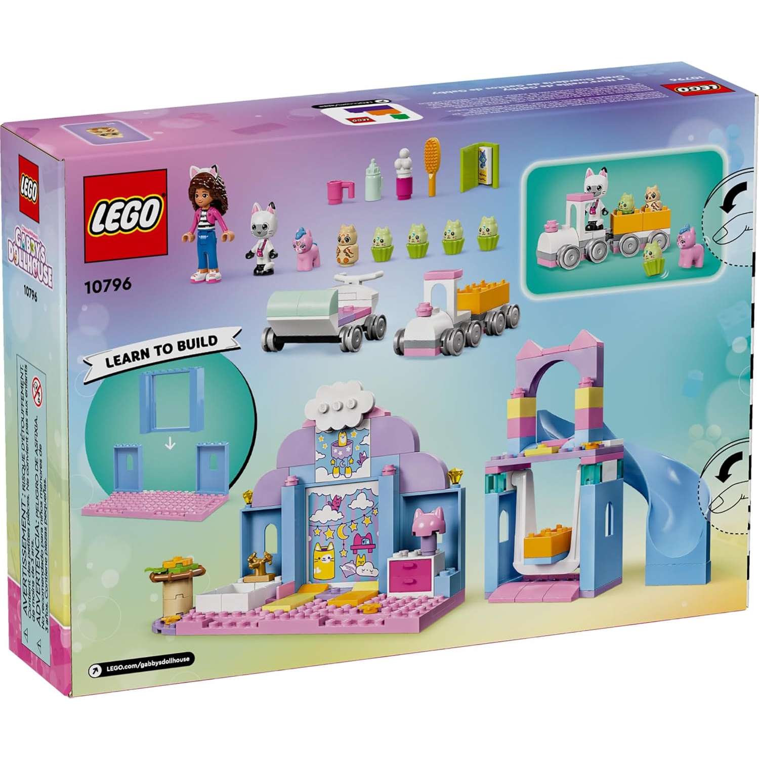 Конструктор LEGO Gabbys Dollhouse Ушко для котенка Габби 165 дет. - фото 2